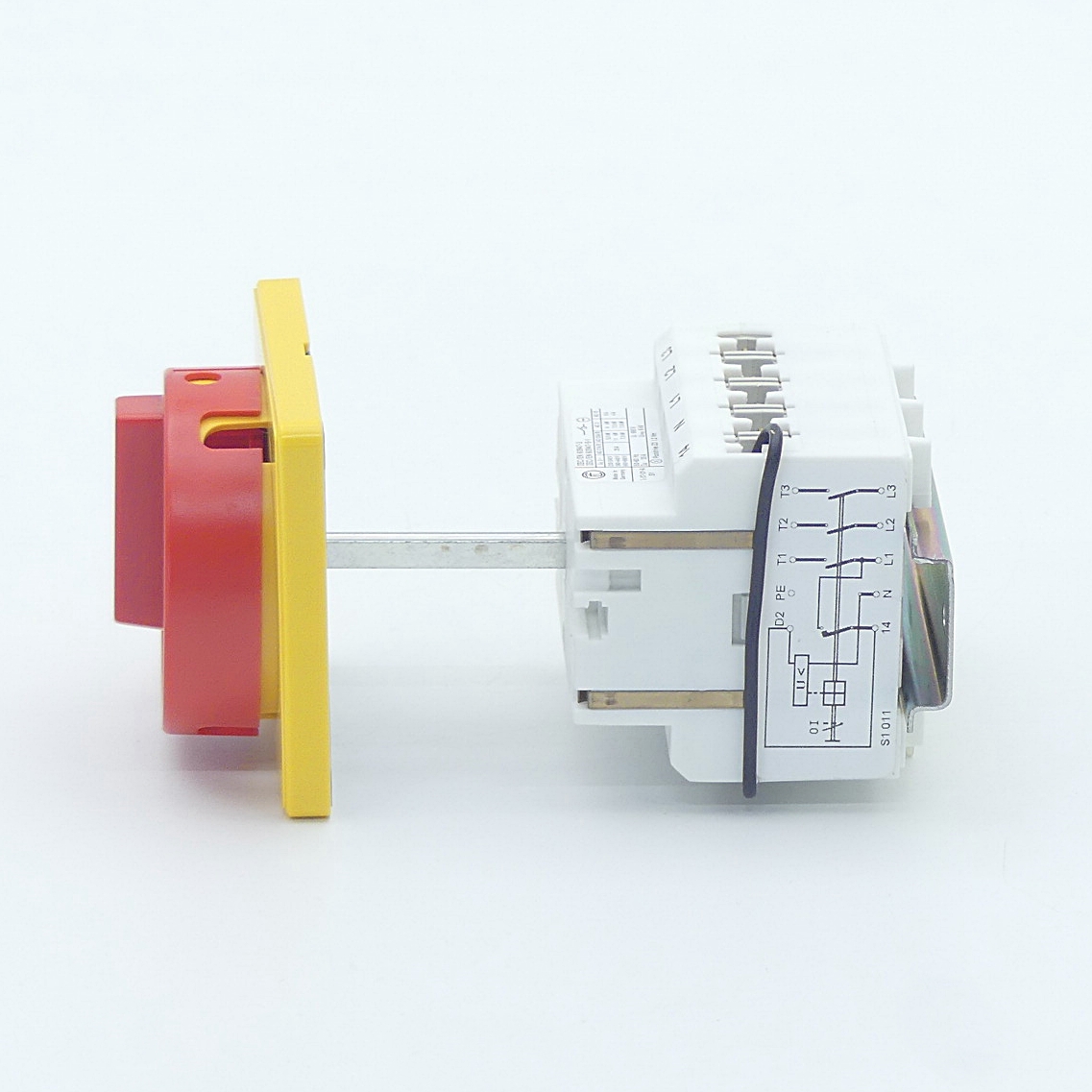 Haupt-Not-Ausschalter für Bodenbestigung S1 011/HS-NF3-D-RG