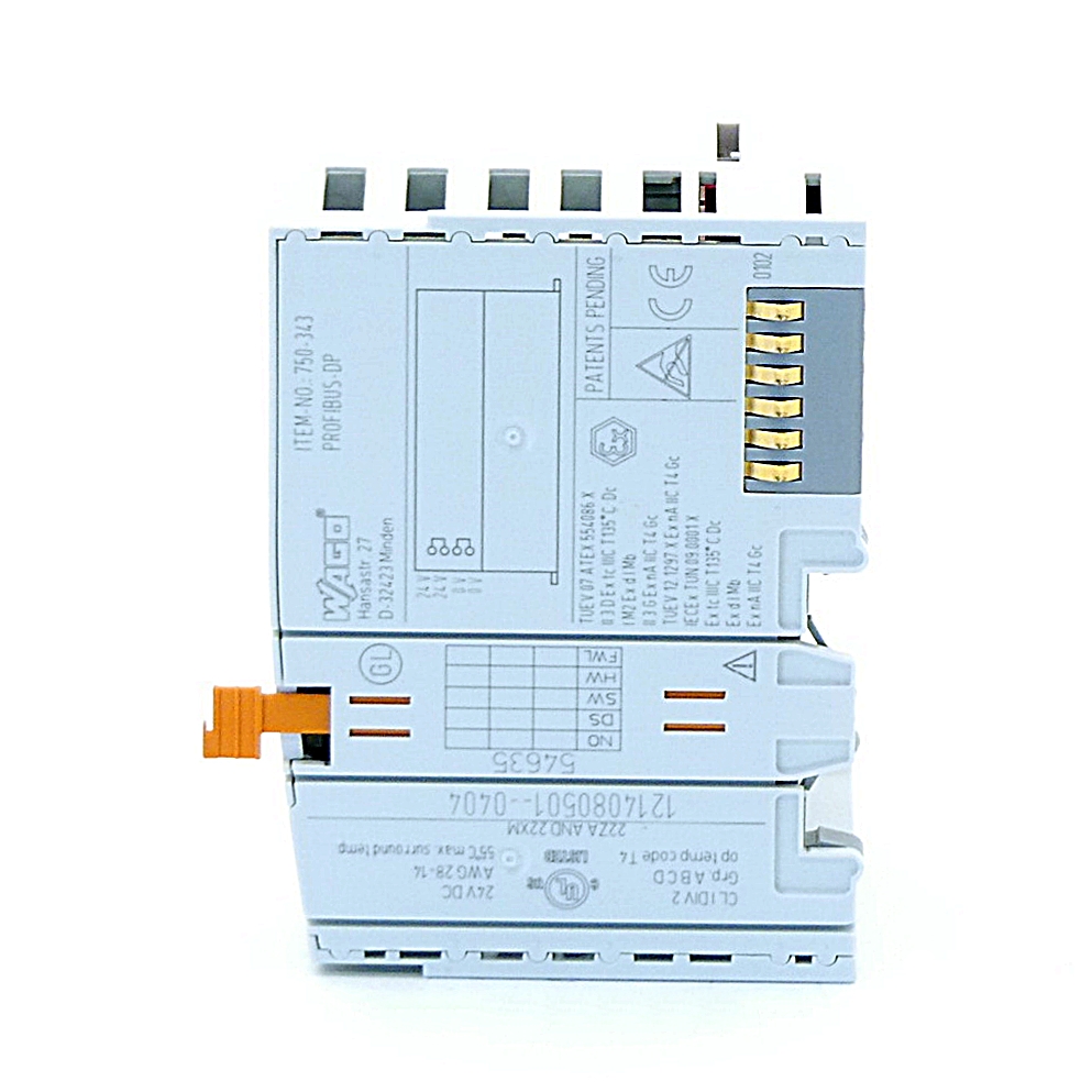 PROFIBUS DP Feldbuskoppler 