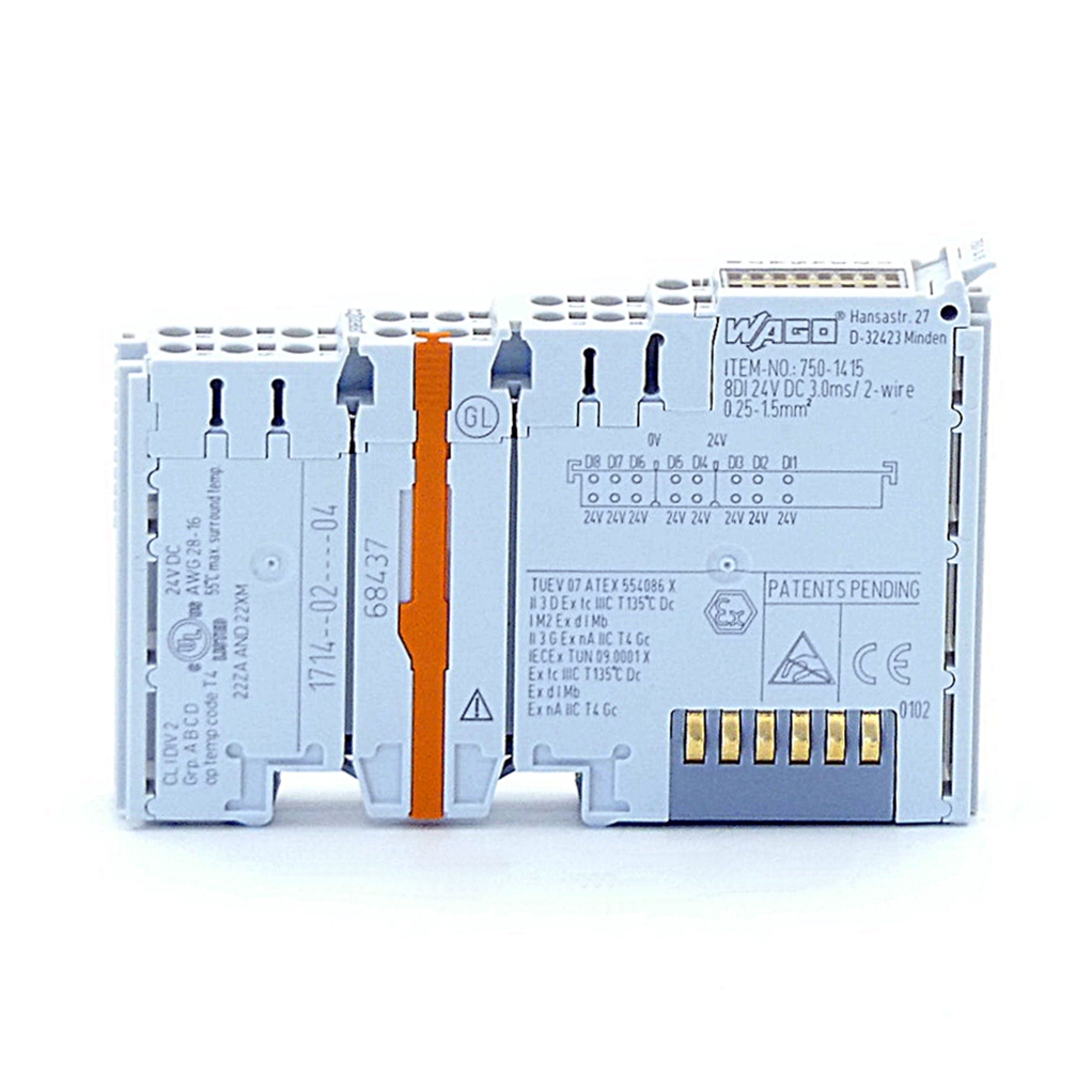 Digital input terminal 8 DI 