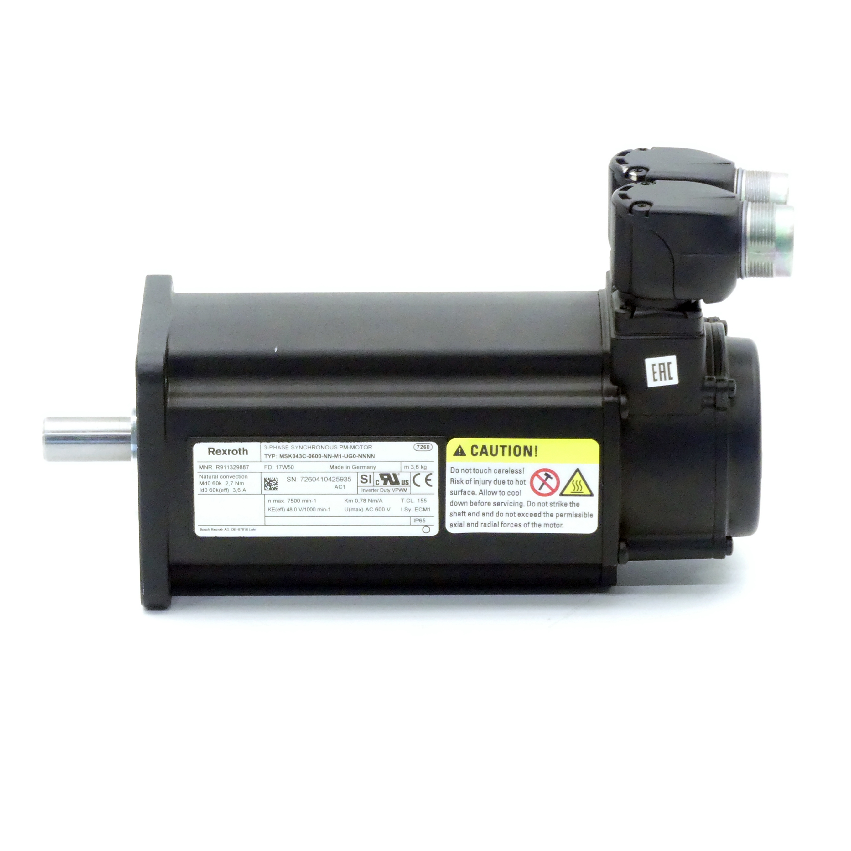 Servomotor MSK043C-0600-NN-M1-UG0-NNNN 