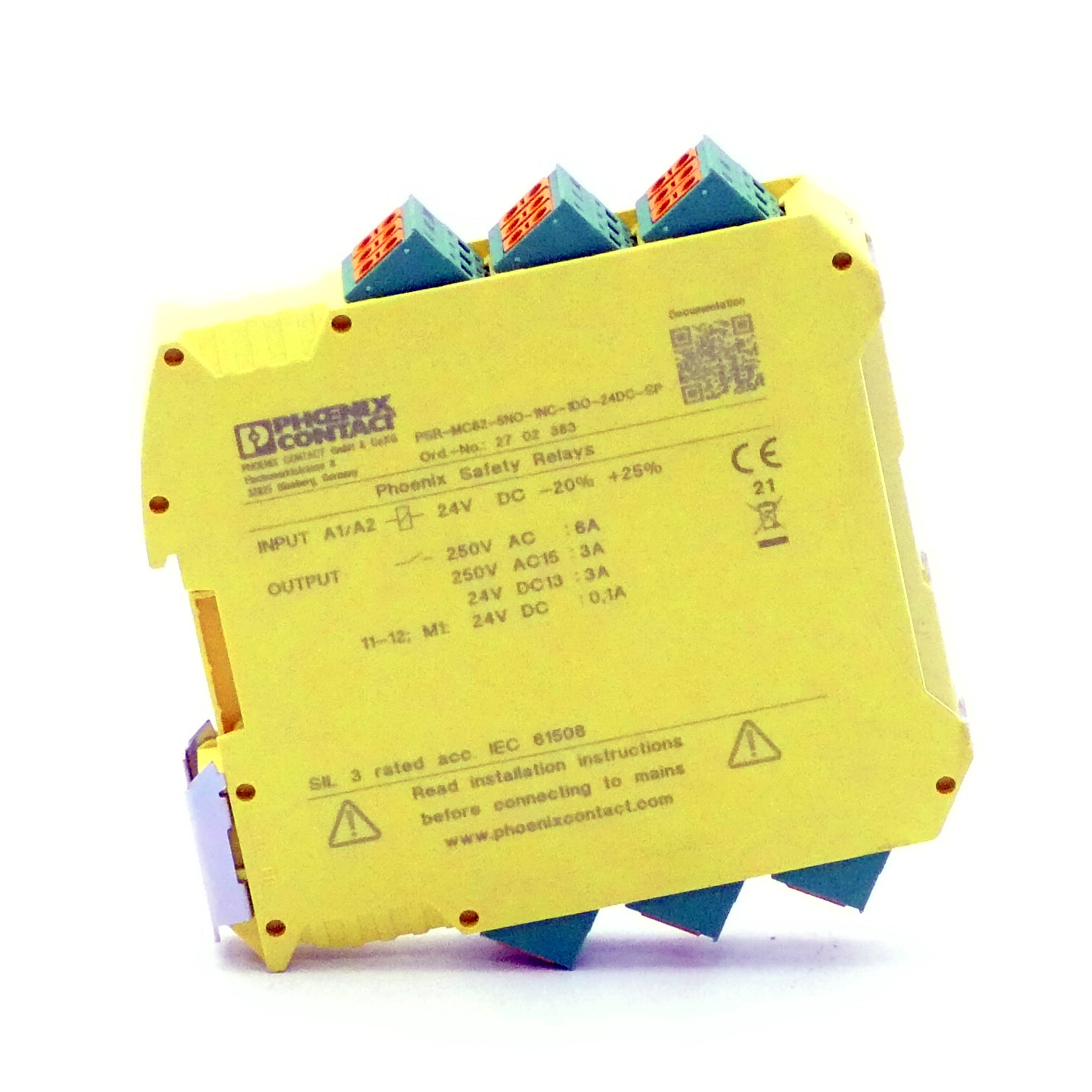 Extension module PSR-MC82-5NO-1NC-1DO-24DC-SC
