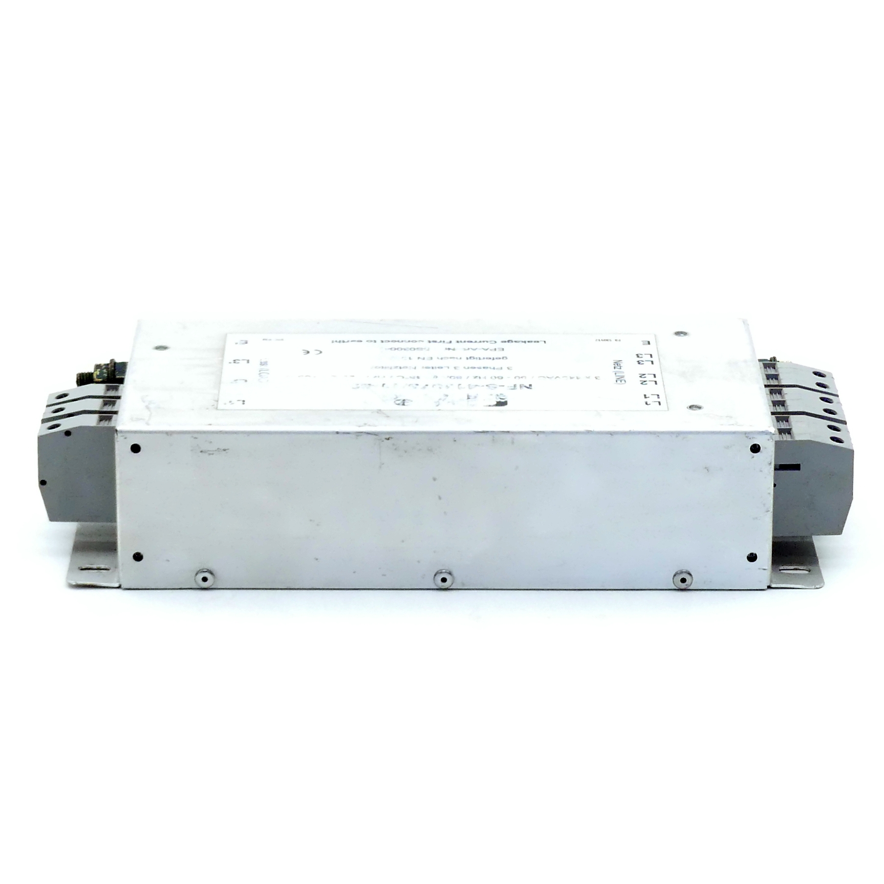 3 phase 3 wire mains filter 