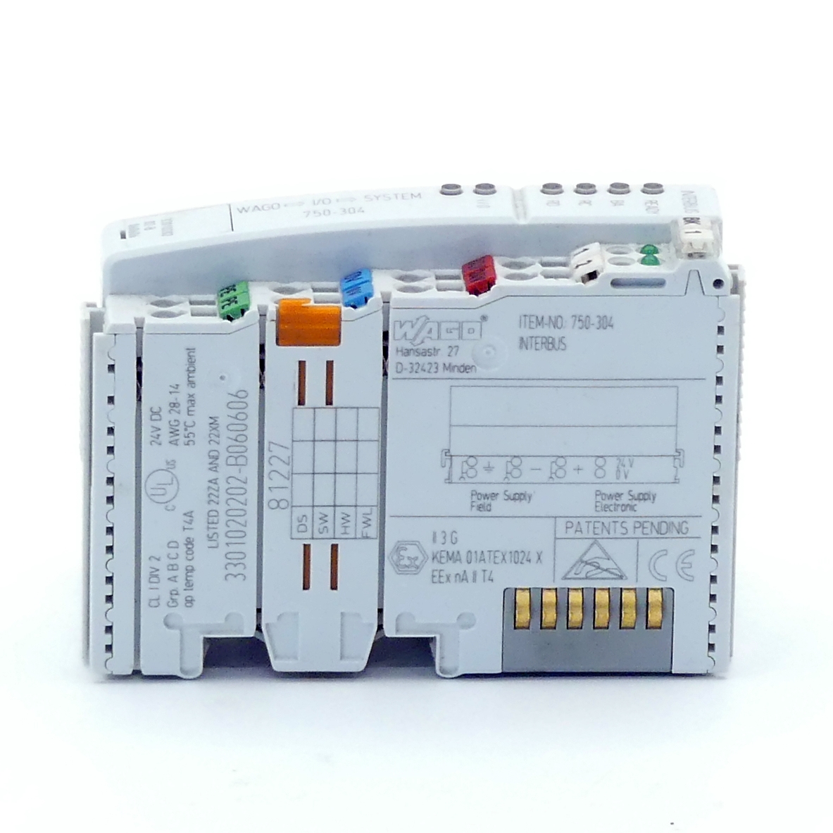 Fieldbus coupler interbus 