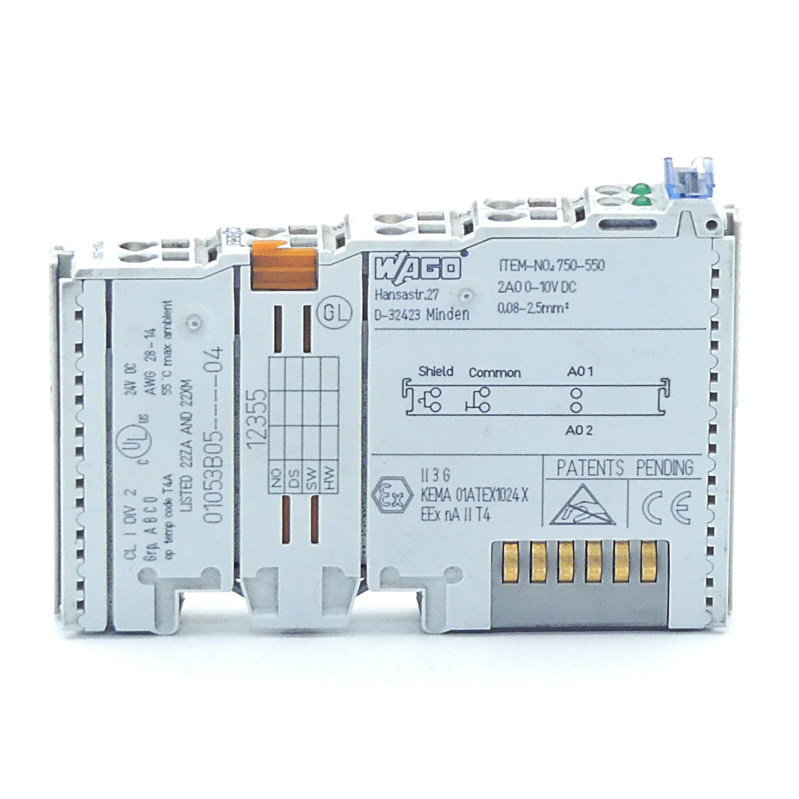 2-Channel-analog-output-terminal 