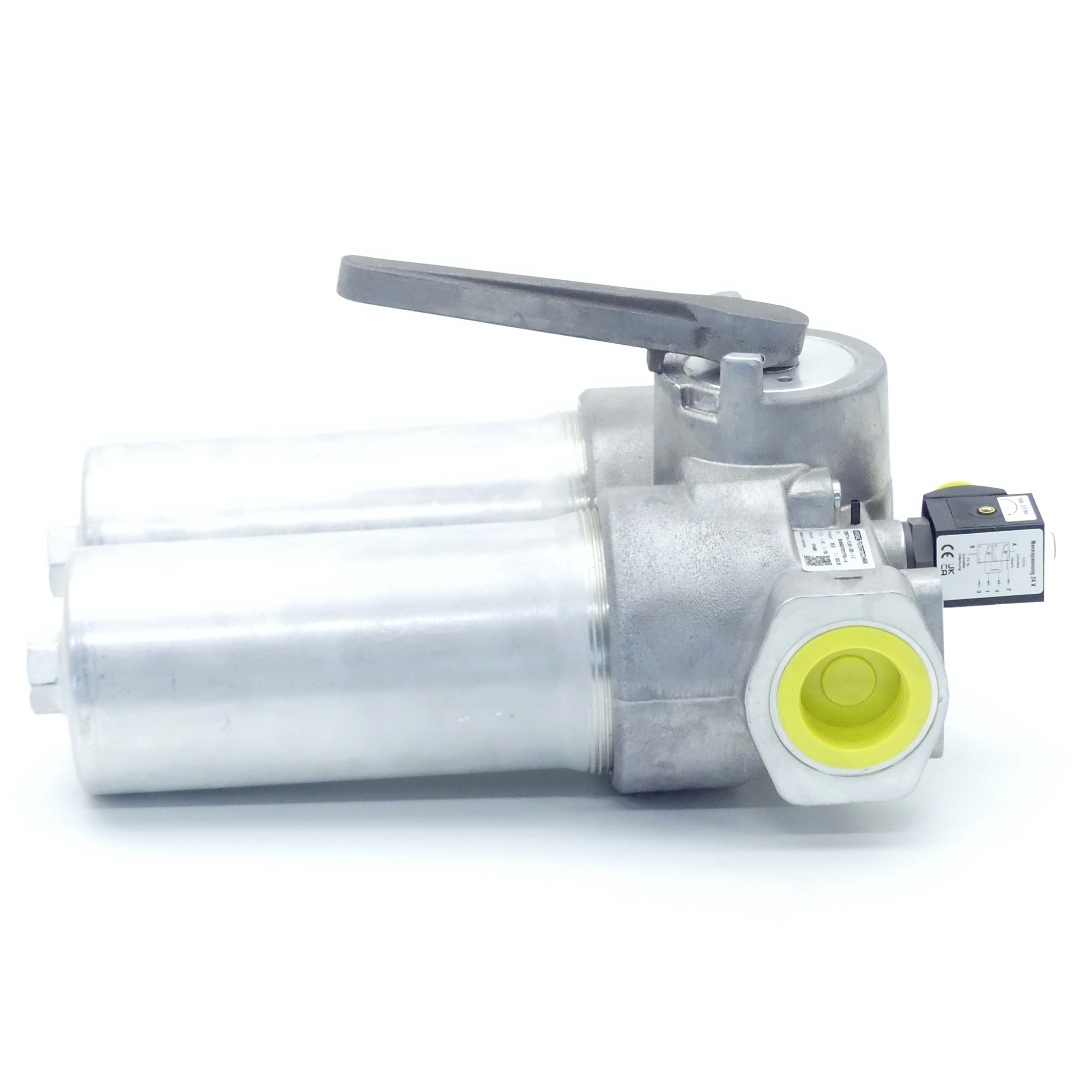 Inline filter + Clogging indicator 