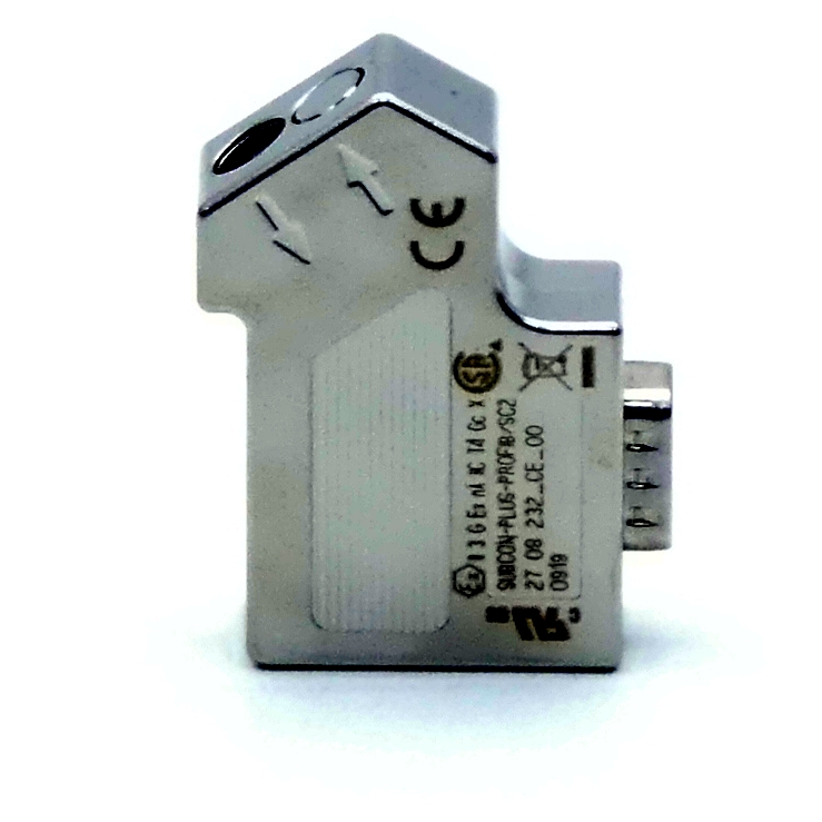 Angled Profibus connector 