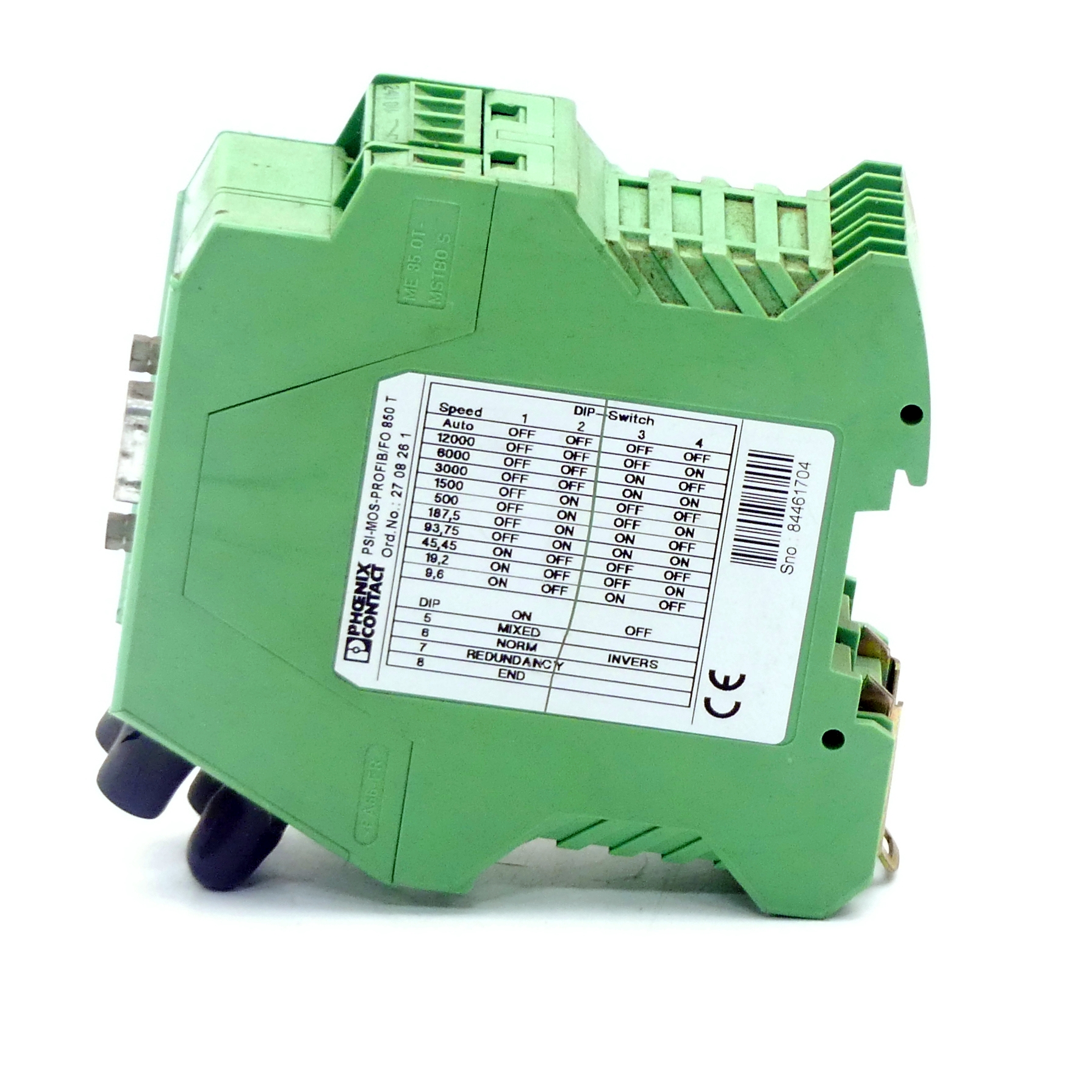 fiber optic converter PSI-MOS-PROFIB/FO 850 T  