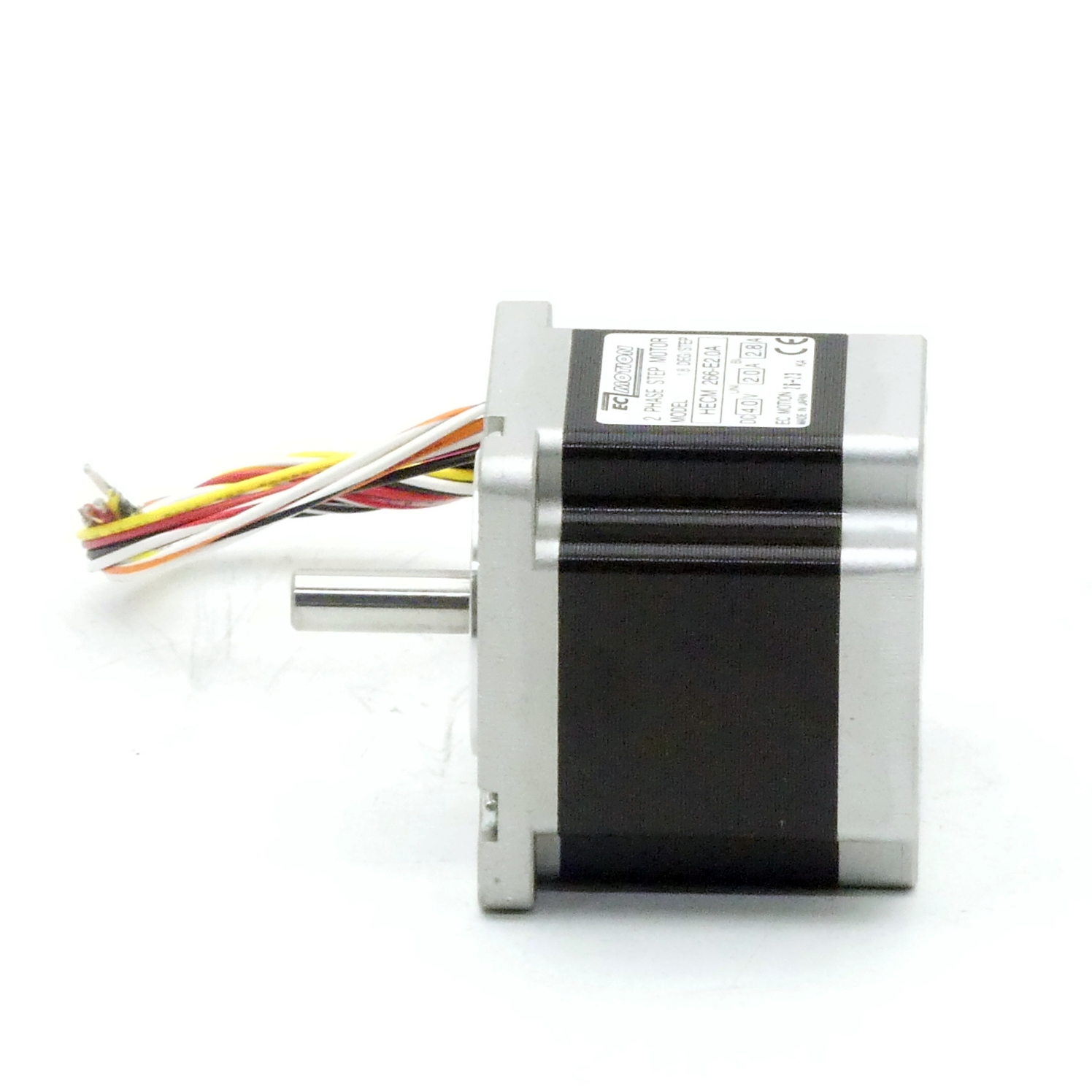 NEMA24 2-Phasen-Schrittmotor 1.8° 1.35Nm Litzen:8 2.0A Frontwelle:8mm  