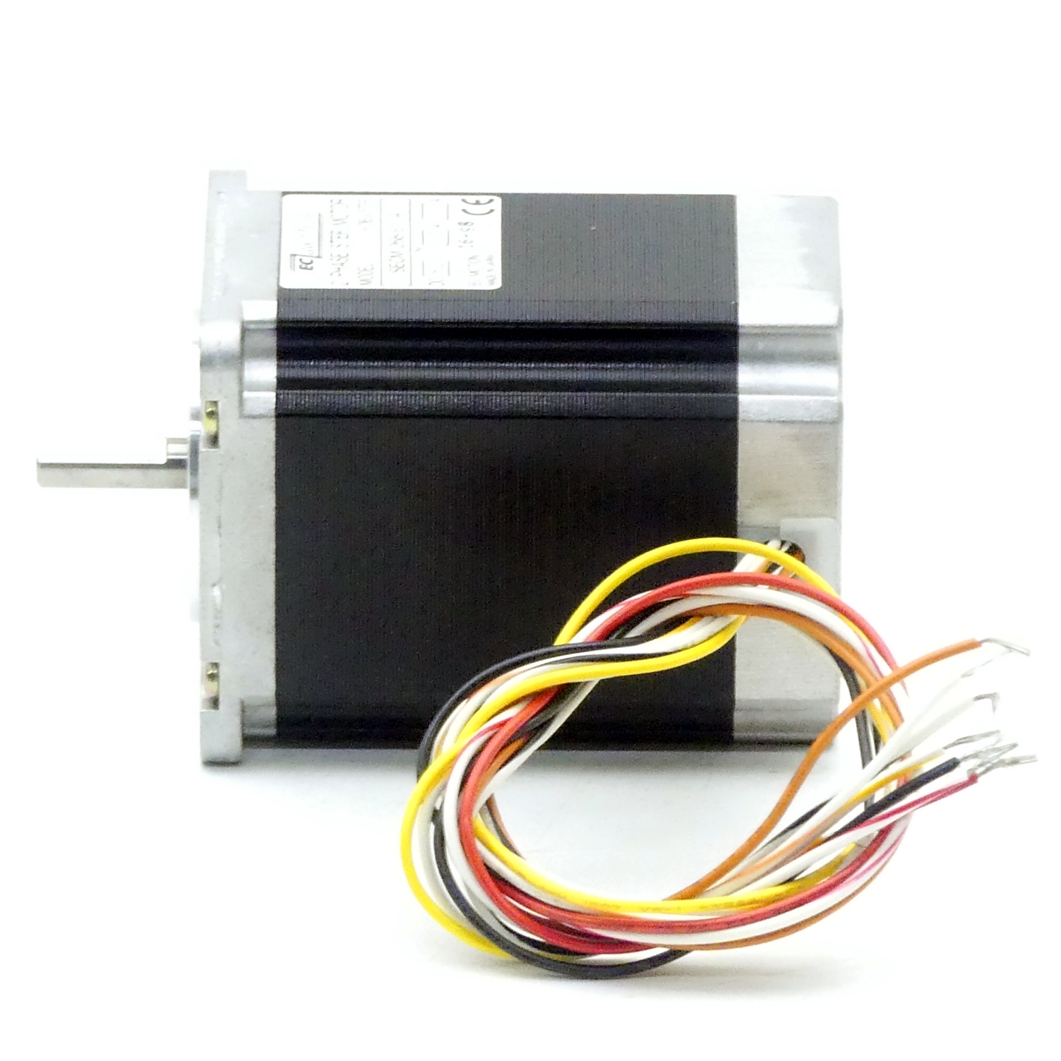 NEMA23 2-phase stepper motor 1.8° 1.35Nm Strands: 8 1.0A Front shaft: 6.35mm  