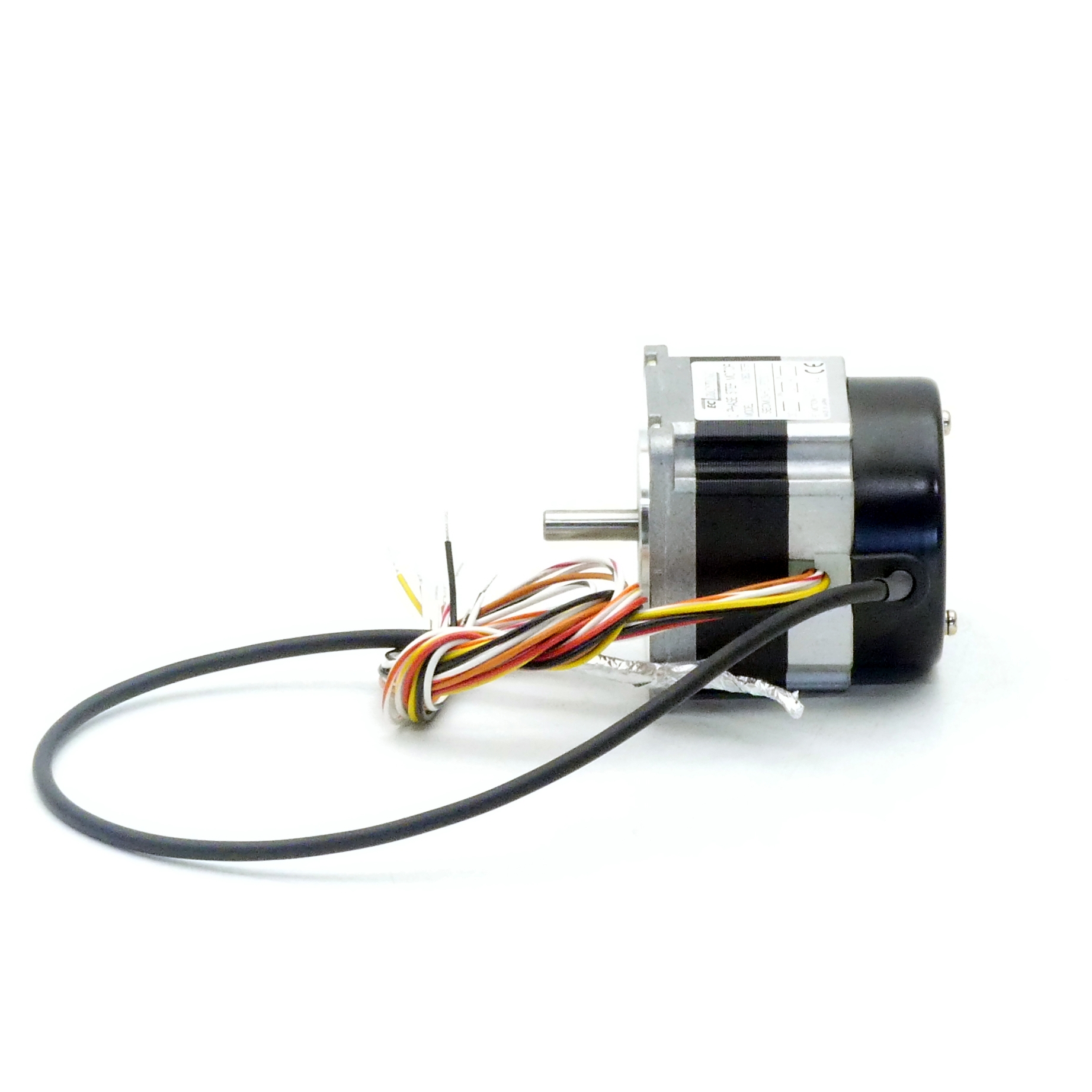 NEMA23 2-Phasen-Schrittmotor 1.8° 0.39Nm Litzen:8 2.0A Frontwelle:6.35mm Encoder Line Driver  