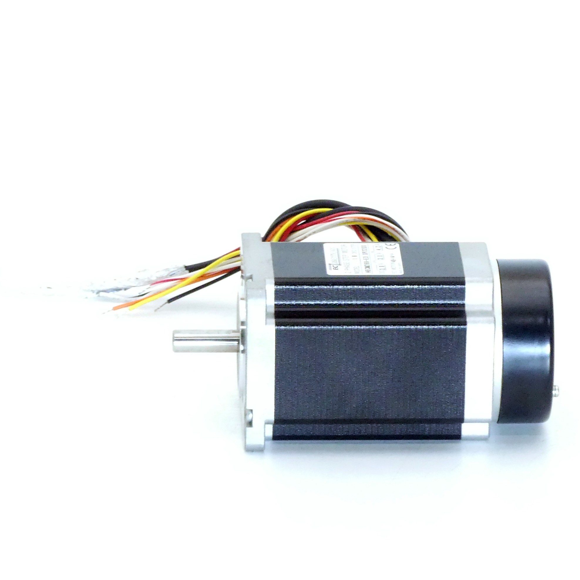 NEMA24 2-phase stepper motor 1.8° 2.45Nm Strands: 8 3.0A Front shaft: 8mm Encoder line driver  
