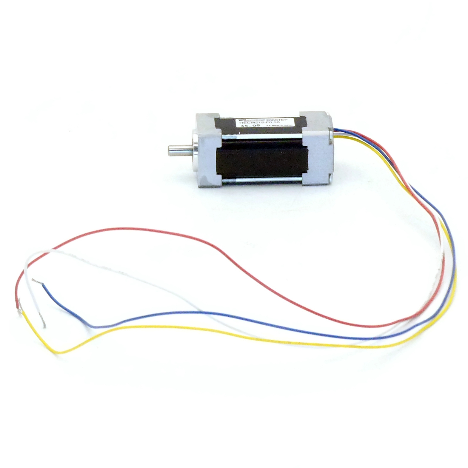 NEMA08 2-phase stepper motor 1.8° 0.032Nm Strands: 4 0.5A Front shaft: 4mm  