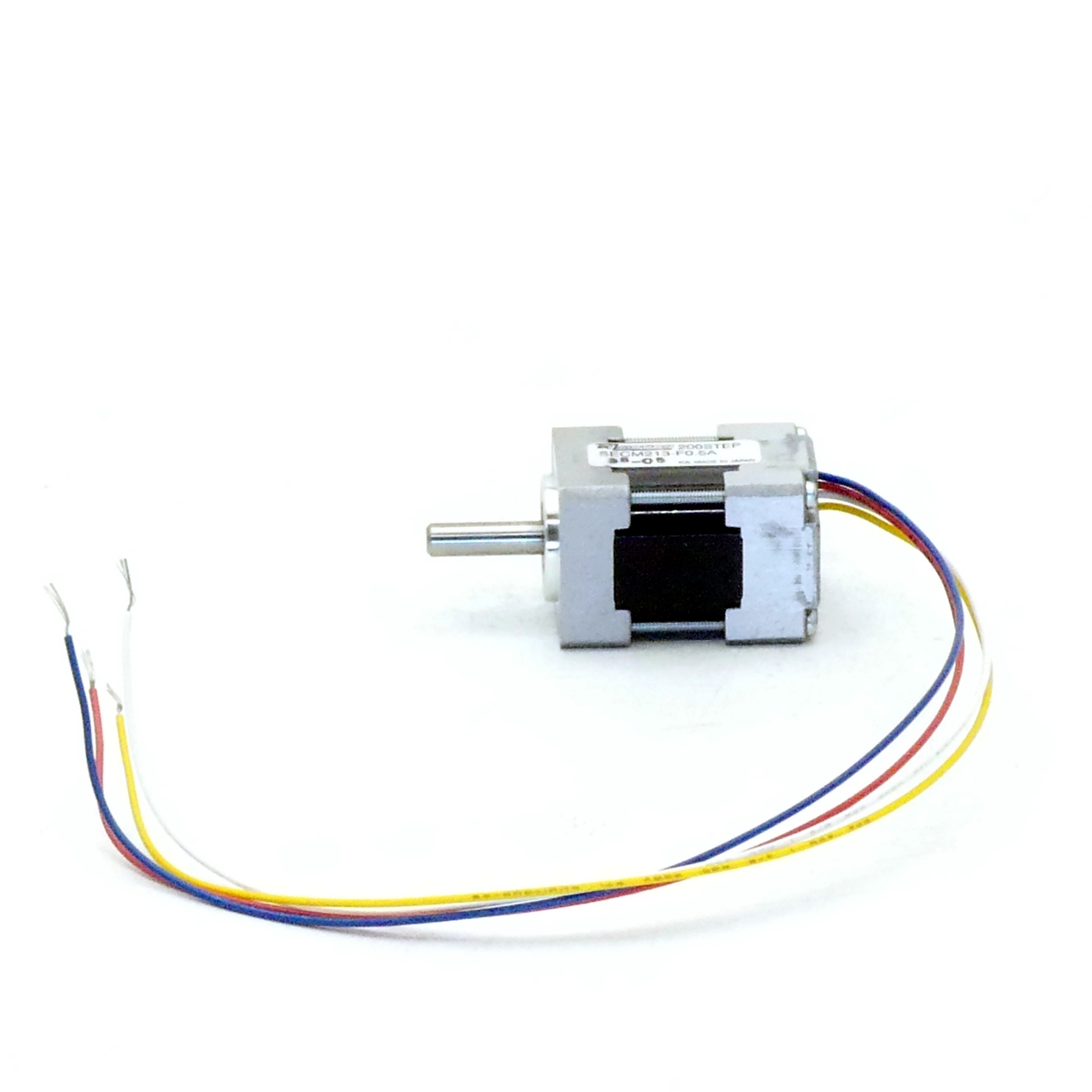 NEMA08 2-Phasen-Schrittmotor 1.8° 0.014Nm Litzen:4 0.5A Frontwelle:4mm  Neu OVP