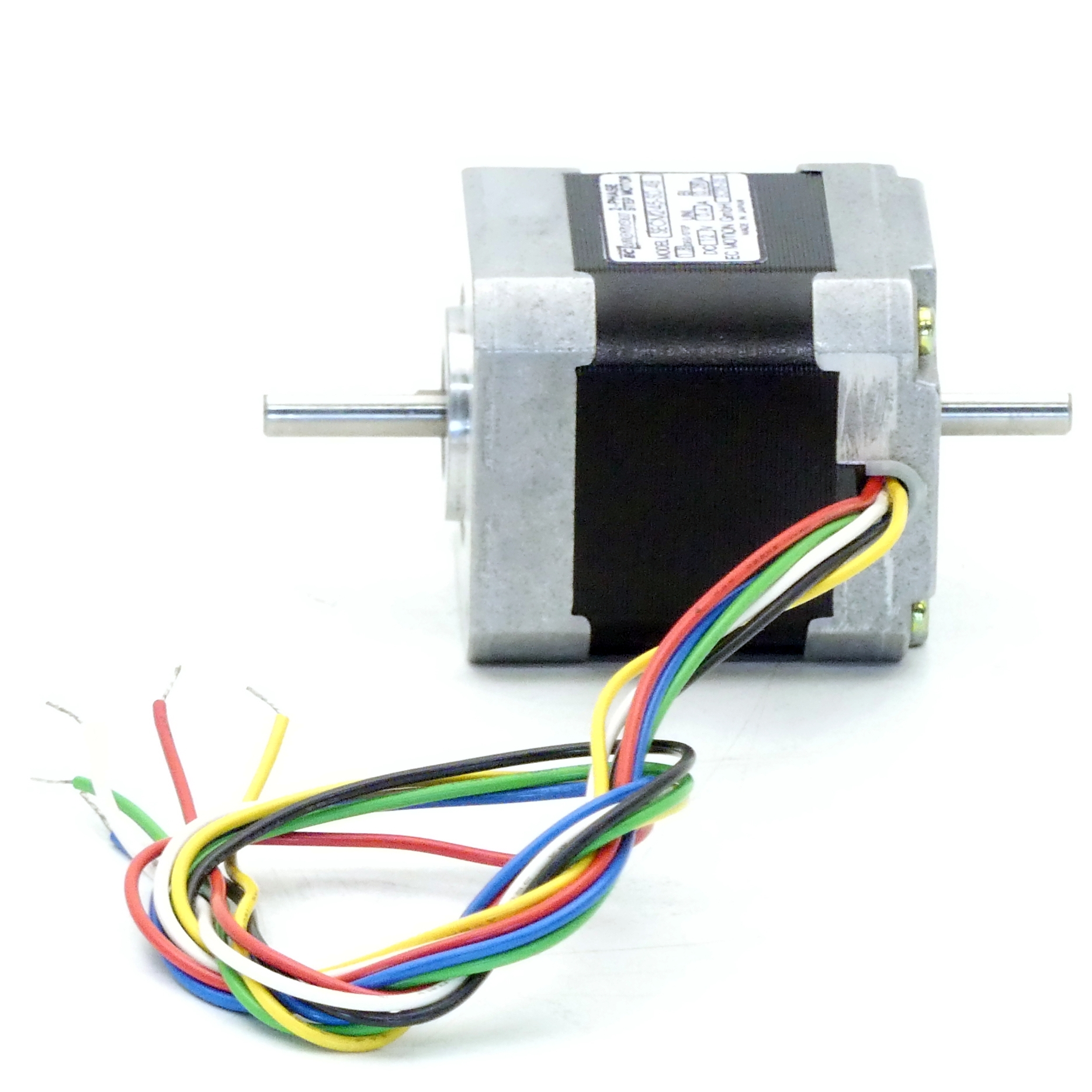 NEMA17 2-phase stepper motor 1.8° 0.32Nm Strands: 6 0.4A 2 shaft ends: 5mm  