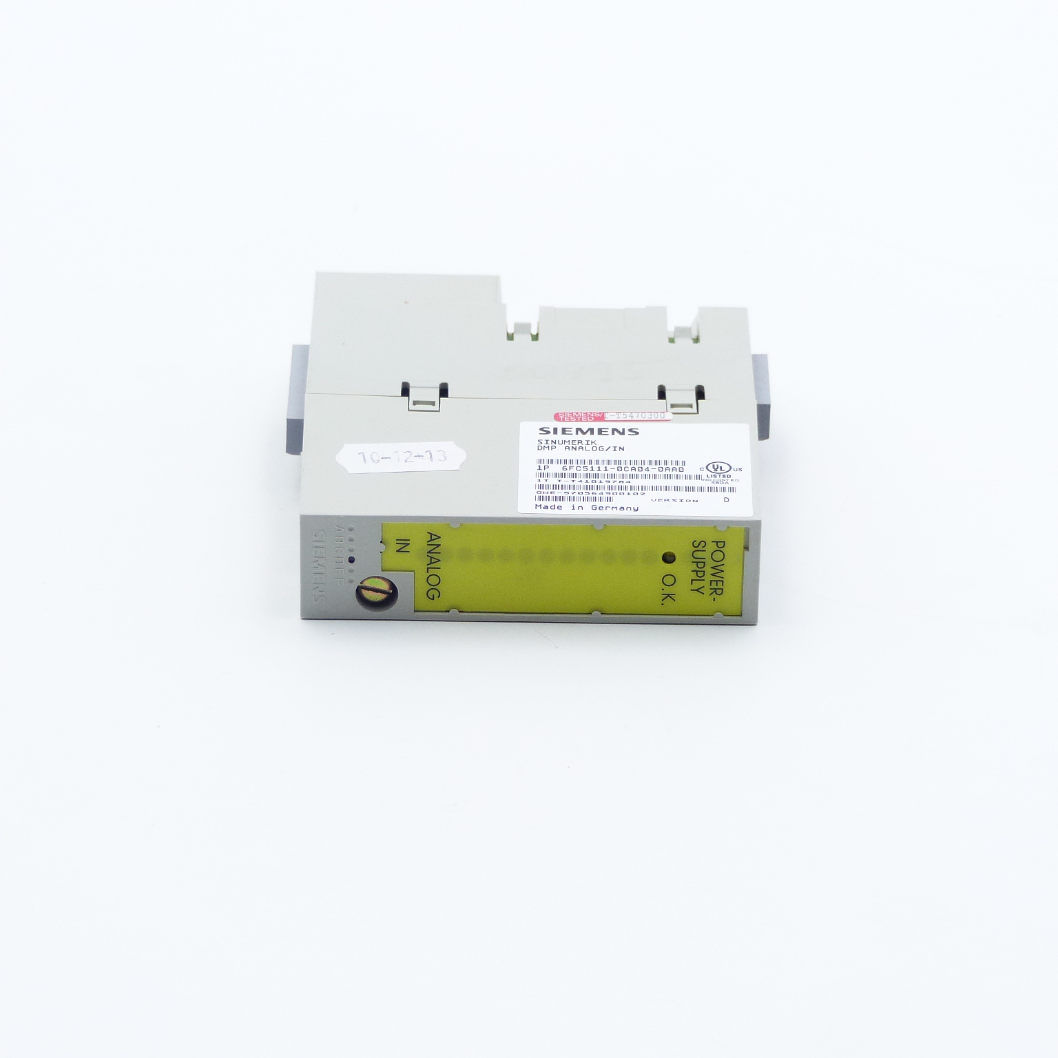 Siemens Sinumerik DMP Analog/In 6FC5111-0CA04-0AA0 Neu geöffnete OVP