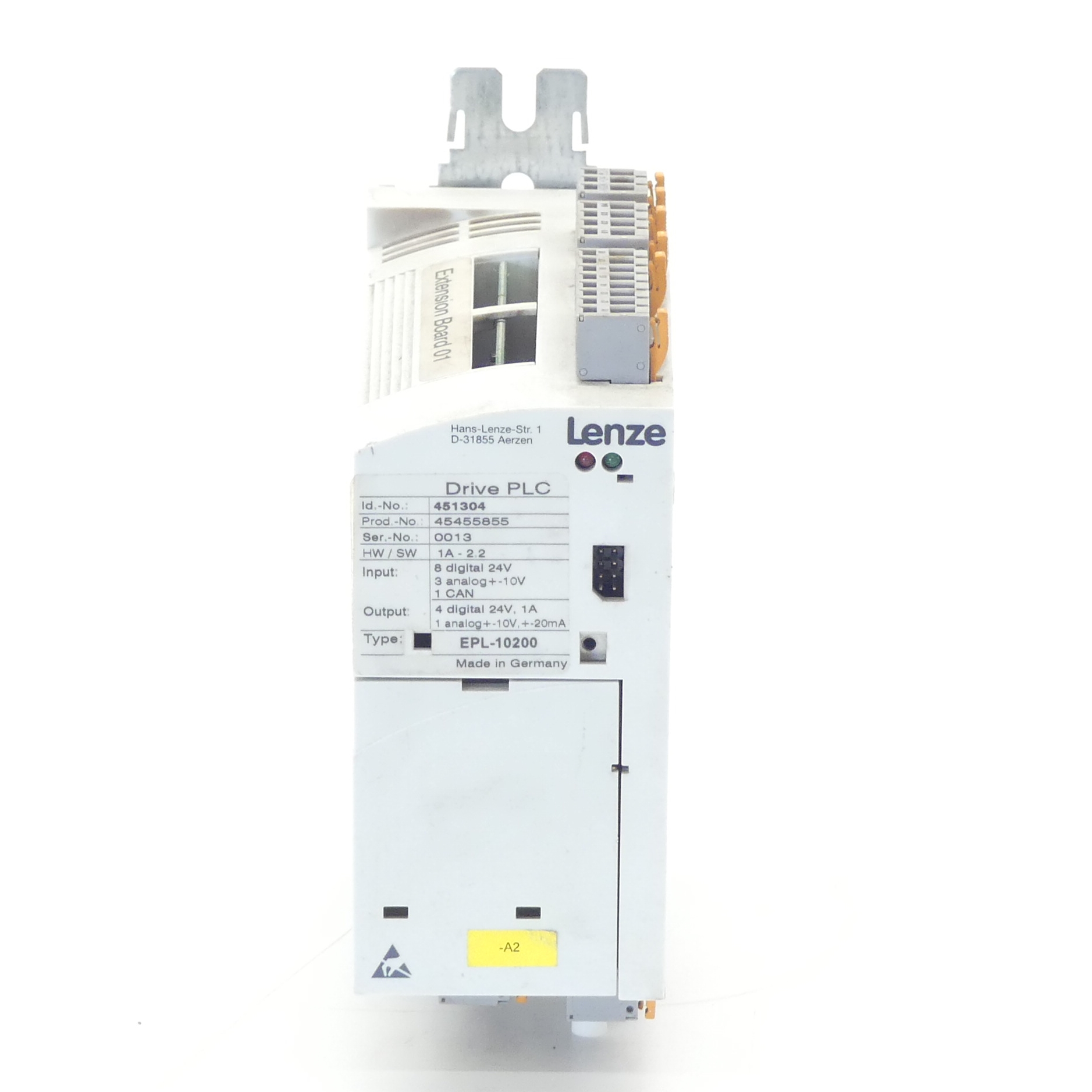 Extension Board 01 / EPZ-10201 EPL-10200 Used