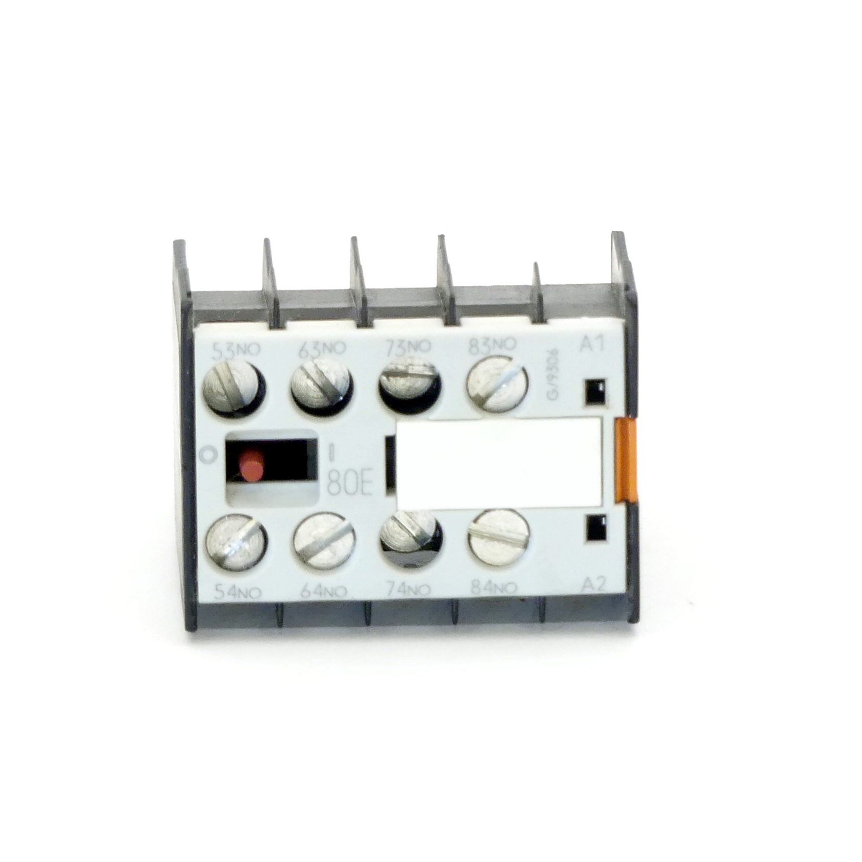 Auxiliary contact block