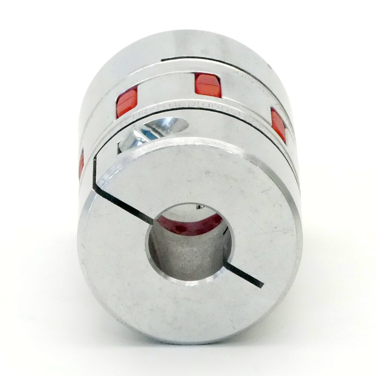 Claw coupling w. clamping hubs