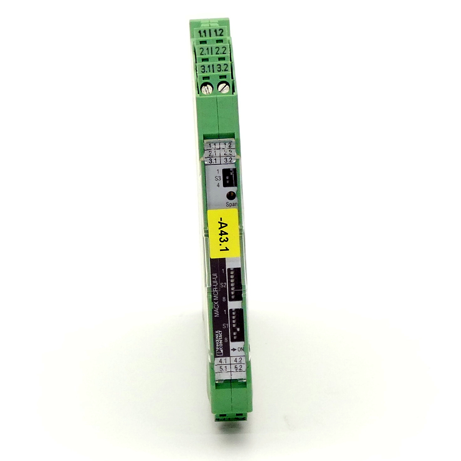 Separating amplifier MACS MCR-UI-UI