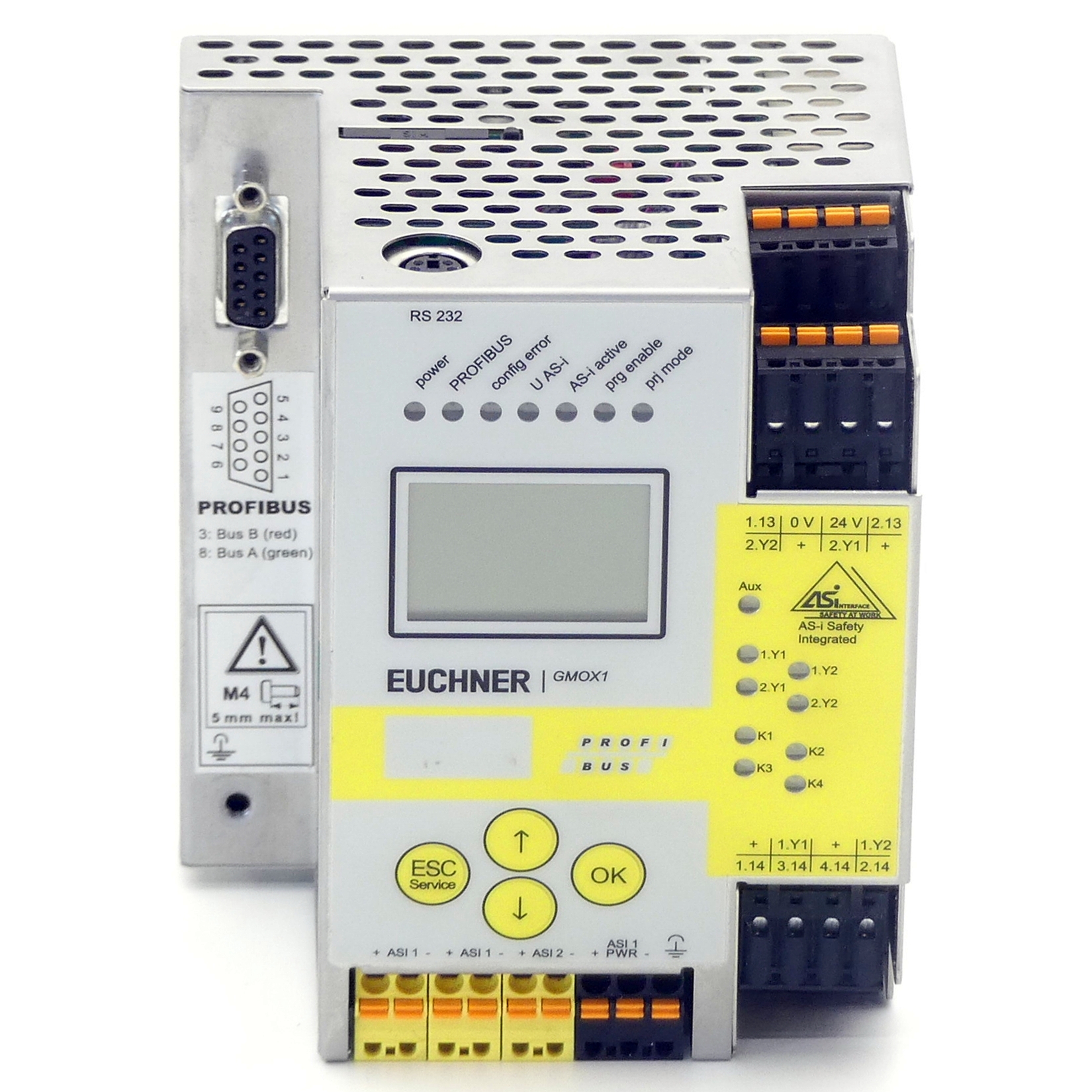 AS-i Safety monitor GMOX-PR-12DN-C16 