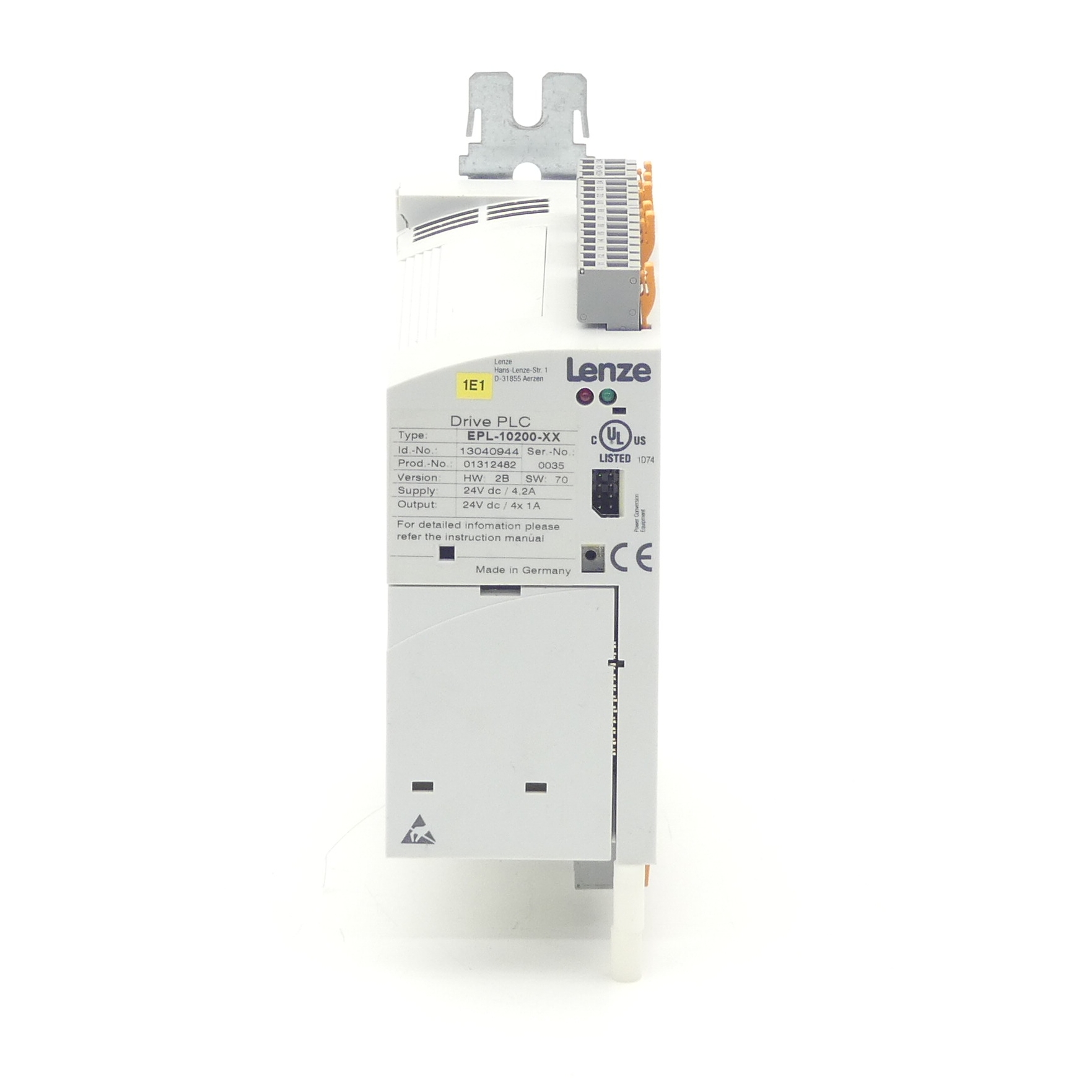 DRIVE PLC EPL-10200-XX