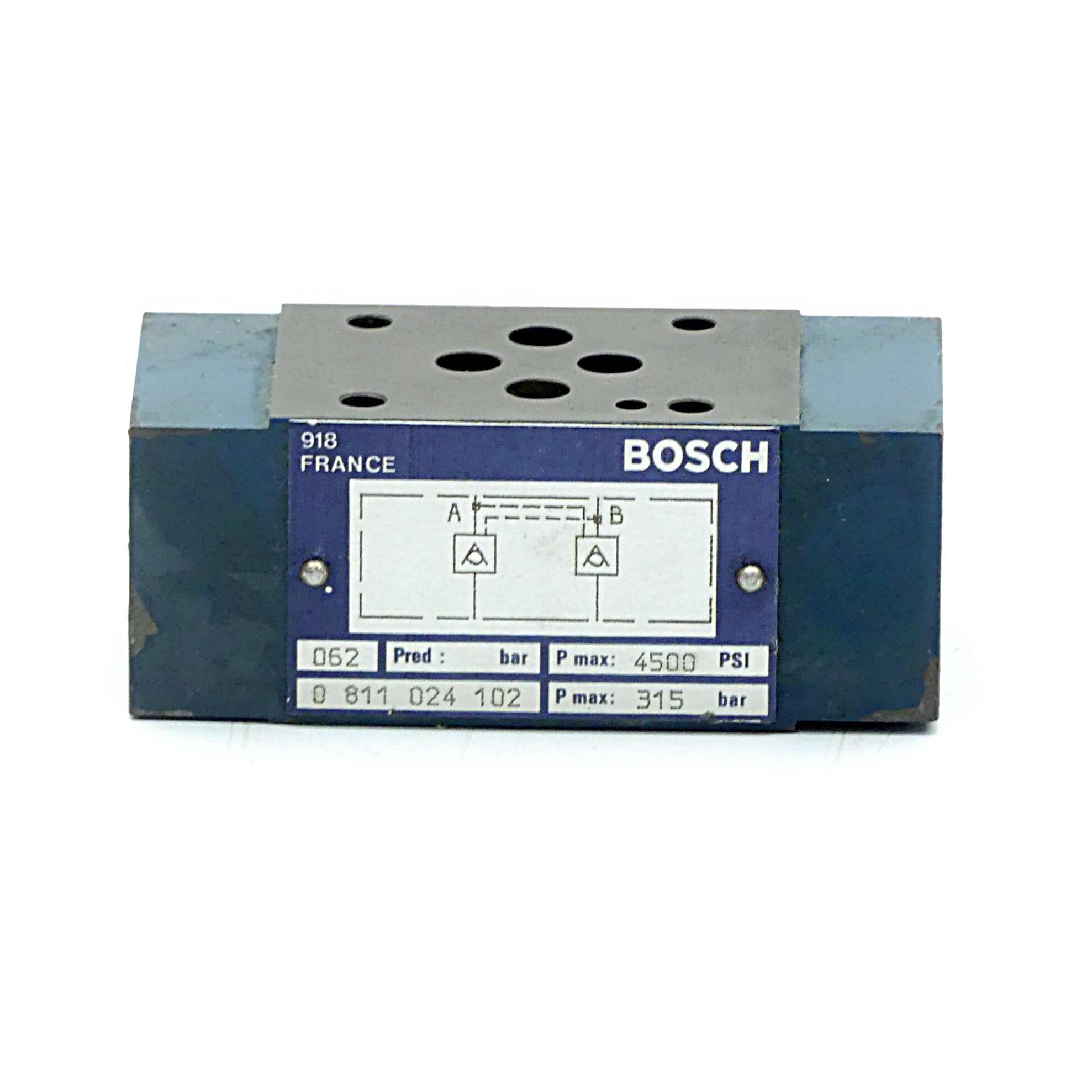 Pilot operated check valve 0 811 024 102