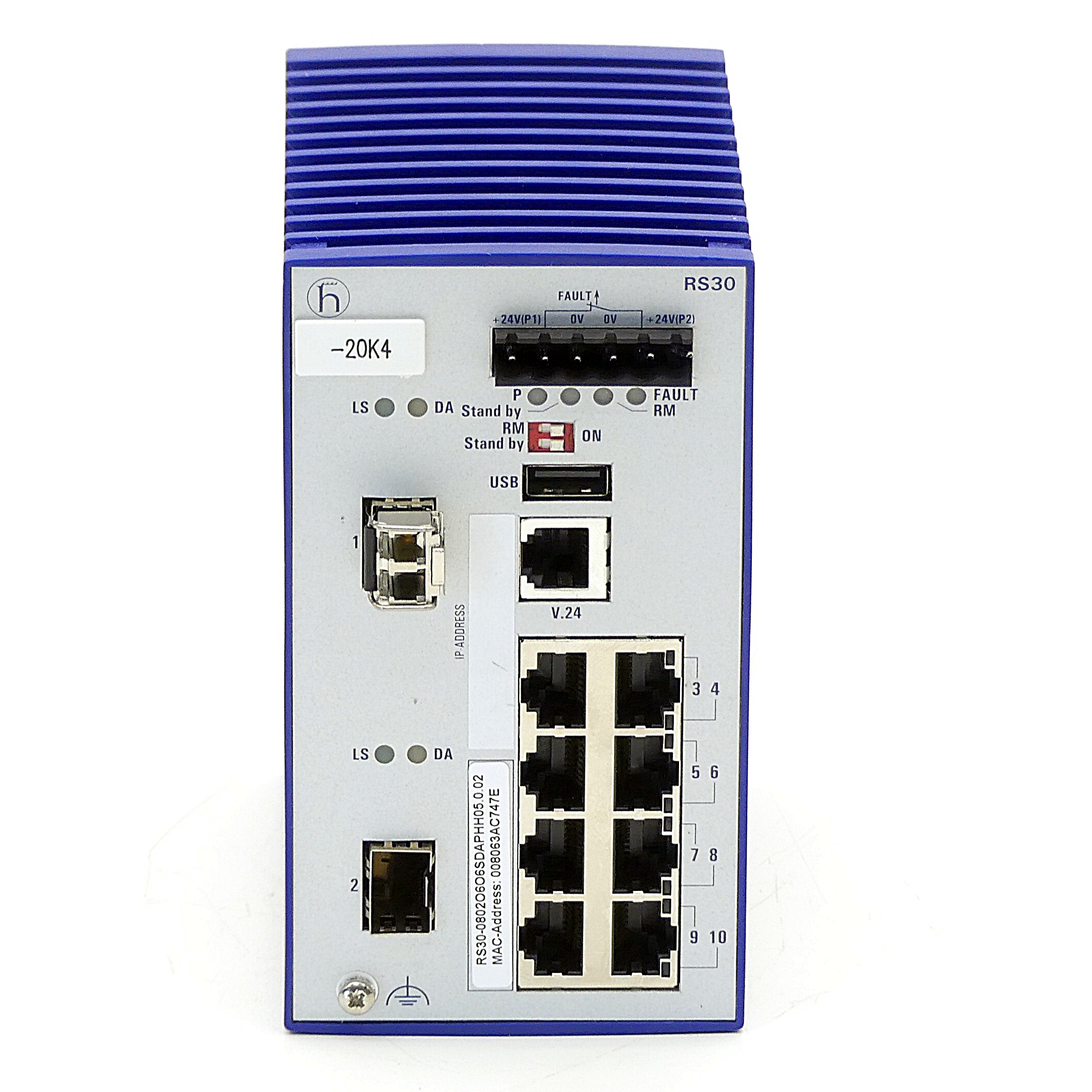 Industrieller Ethernet-Rail-Switch