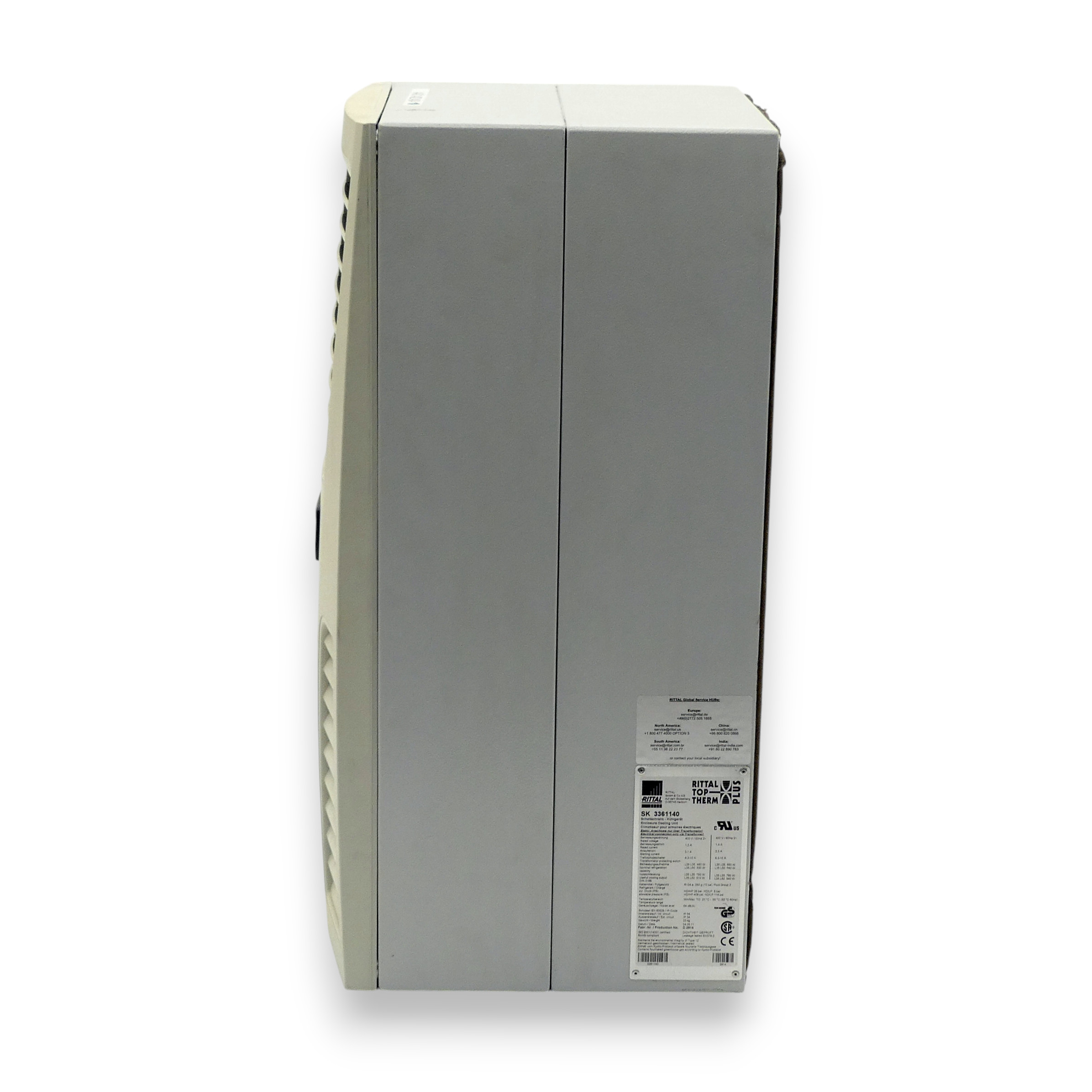 Cooling device wall construction 