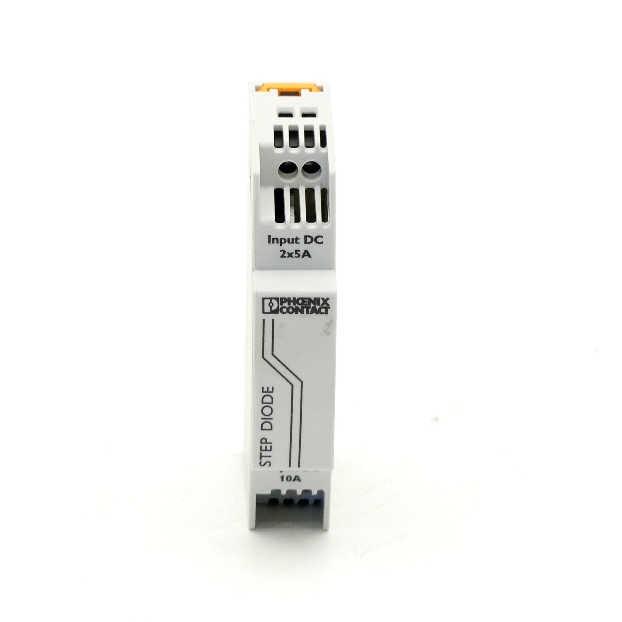 DIN rail redundancy module