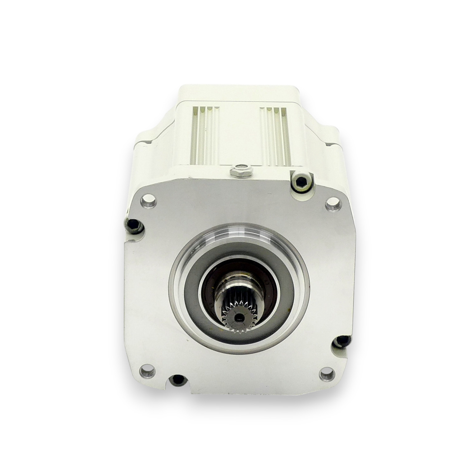 Rotary AC motor with pinion 
