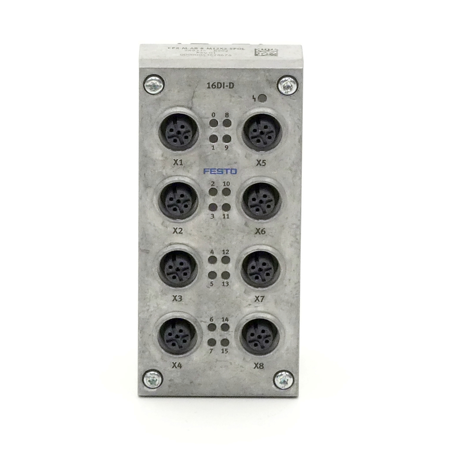 Anschlussblock CPX-M-AB-8-M12X2-5POL 