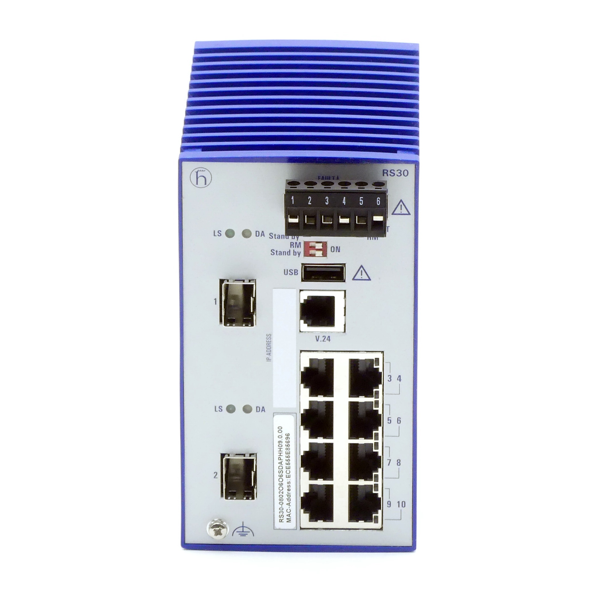Industrieller Ethernet-Rail-Switch RS30
