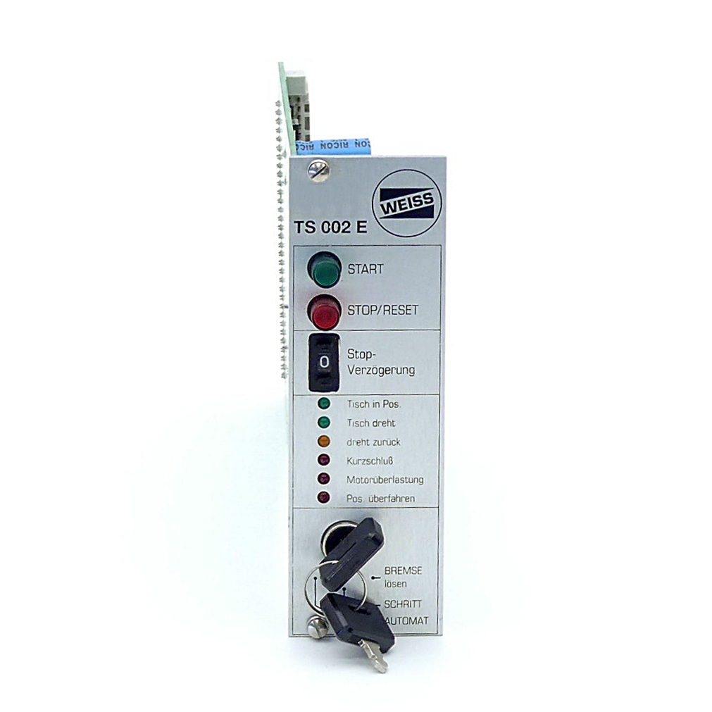 Control card TS 002 E 