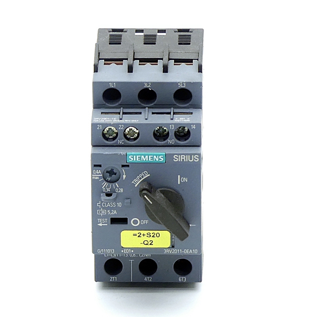 Circuit breaker 3RV2011-0EA10 Used