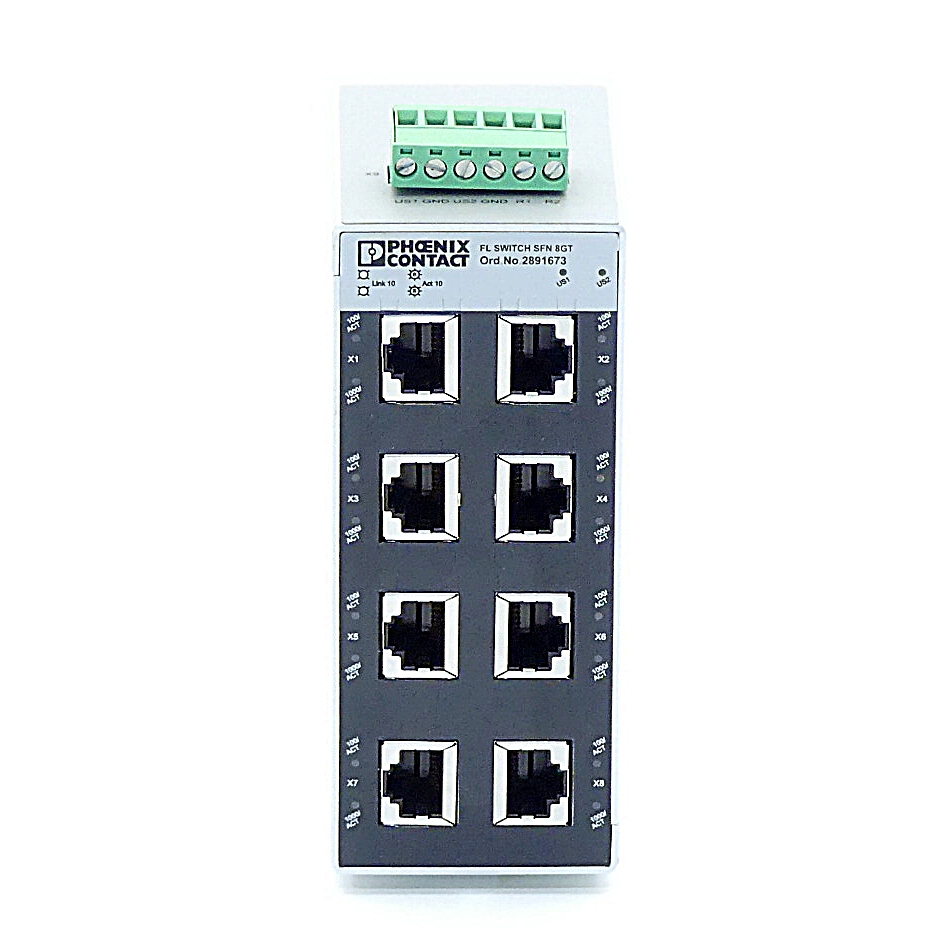 Industrial Ethernet switch FL SWITCH SFN 8GT 