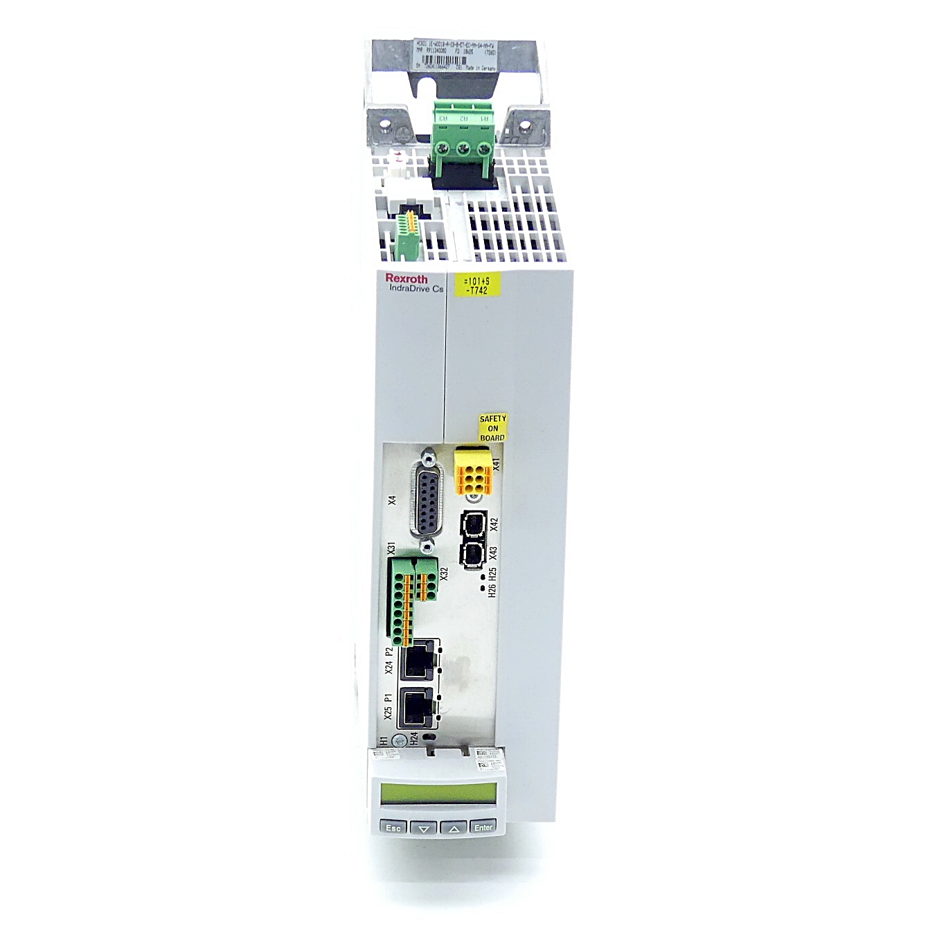IndraDrive Kompaktumrichter HCS01.1E-W0018-A-03-B-ET-EC-NN-S4-NN-FW 