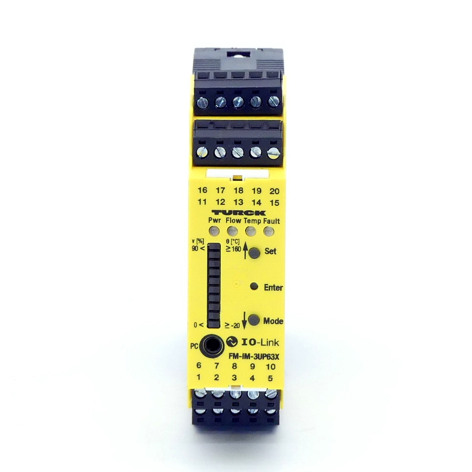 Signal converter, flow monitoring for sensors 