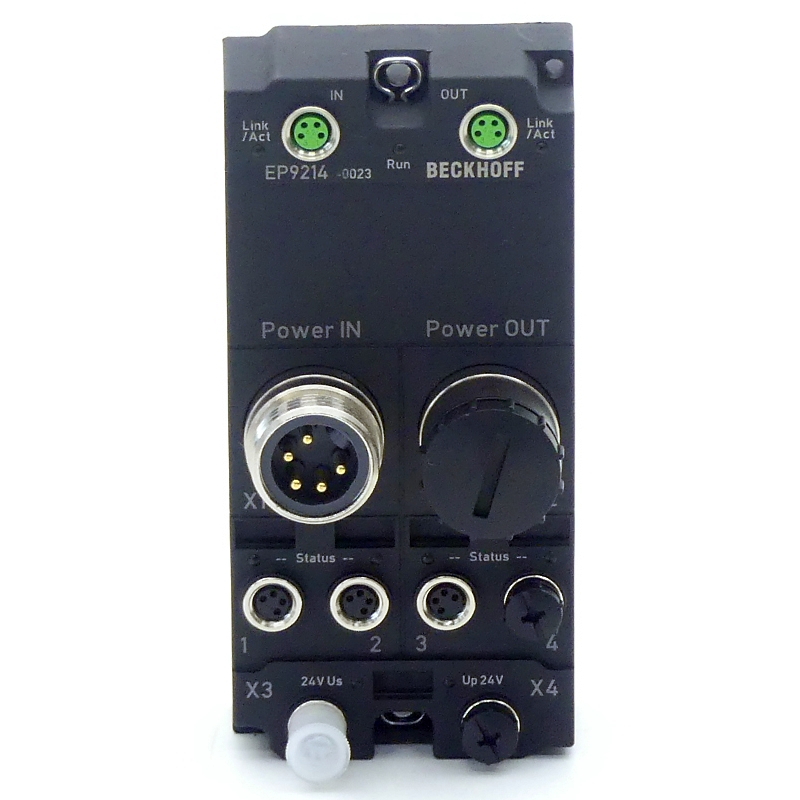 EtherCAT Box 4/4-Kanal-Powerverteilung