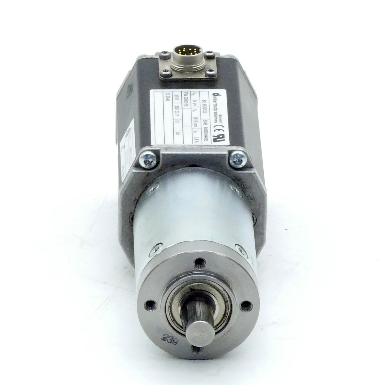 BLDC motor with integrated speed controller 