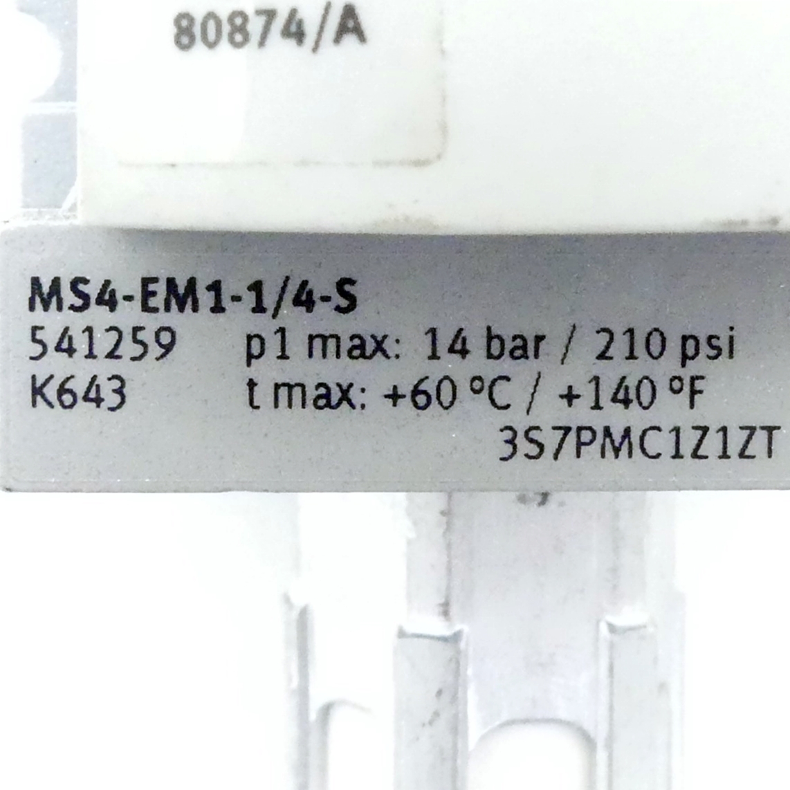 Einschaltventil MS4-EM1-1/4-S 