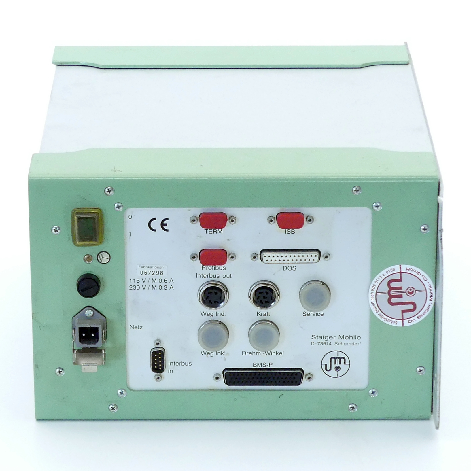 Force-displacement measuring system 