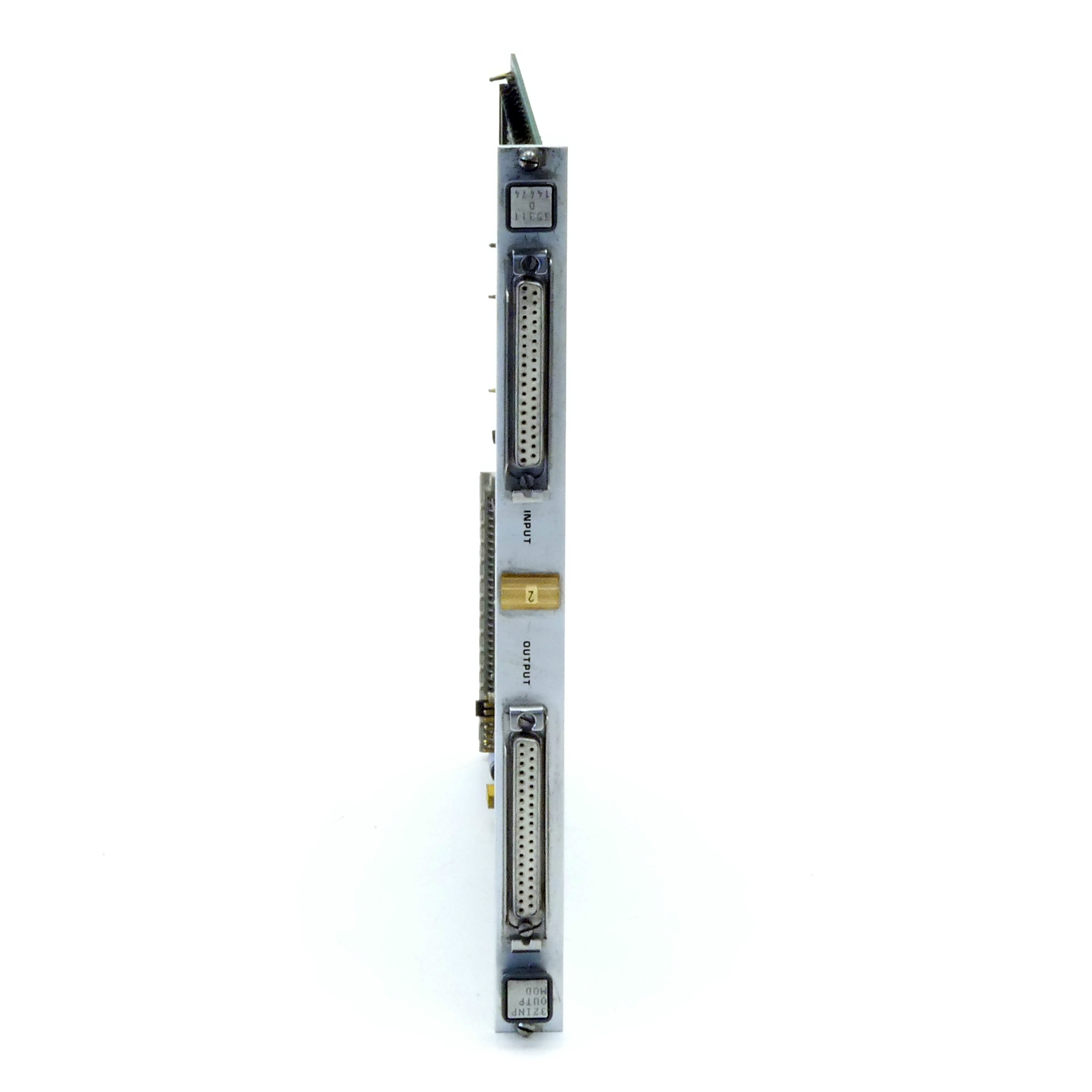 Control card input/output module