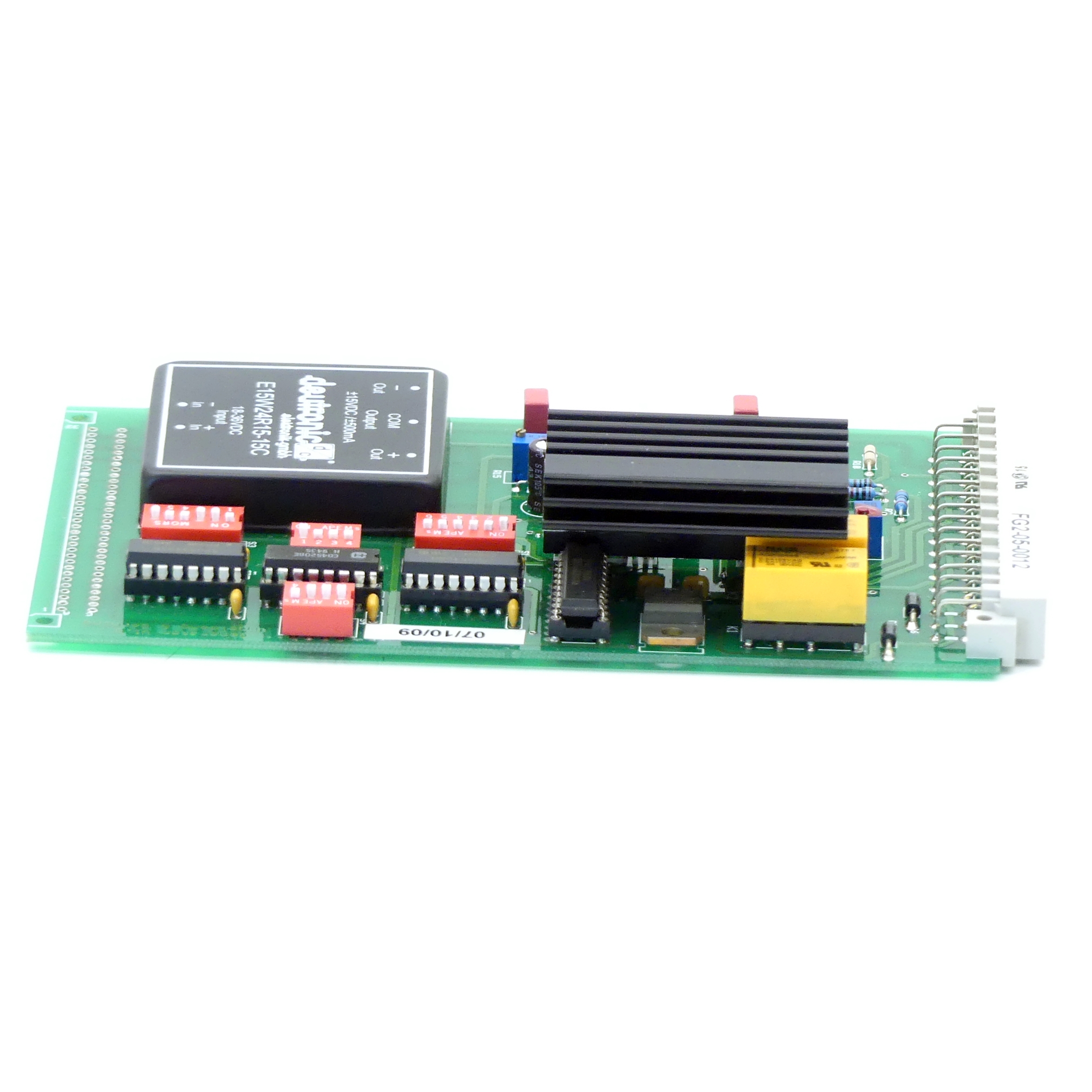 Circuit board with power supply