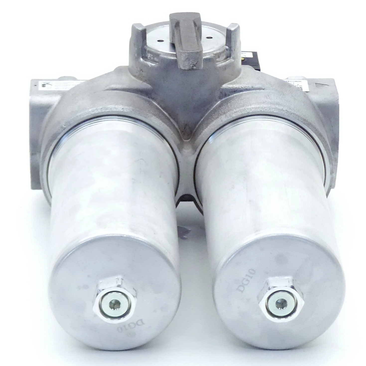Inline filter + Clogging indicator 