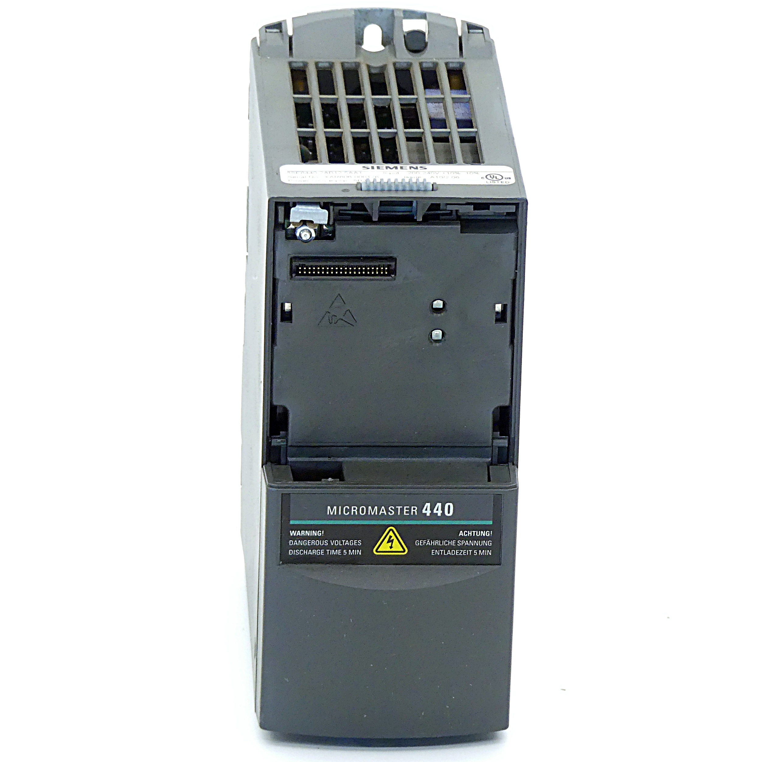 MICROMASTER 440 with built-in Class A filter 
