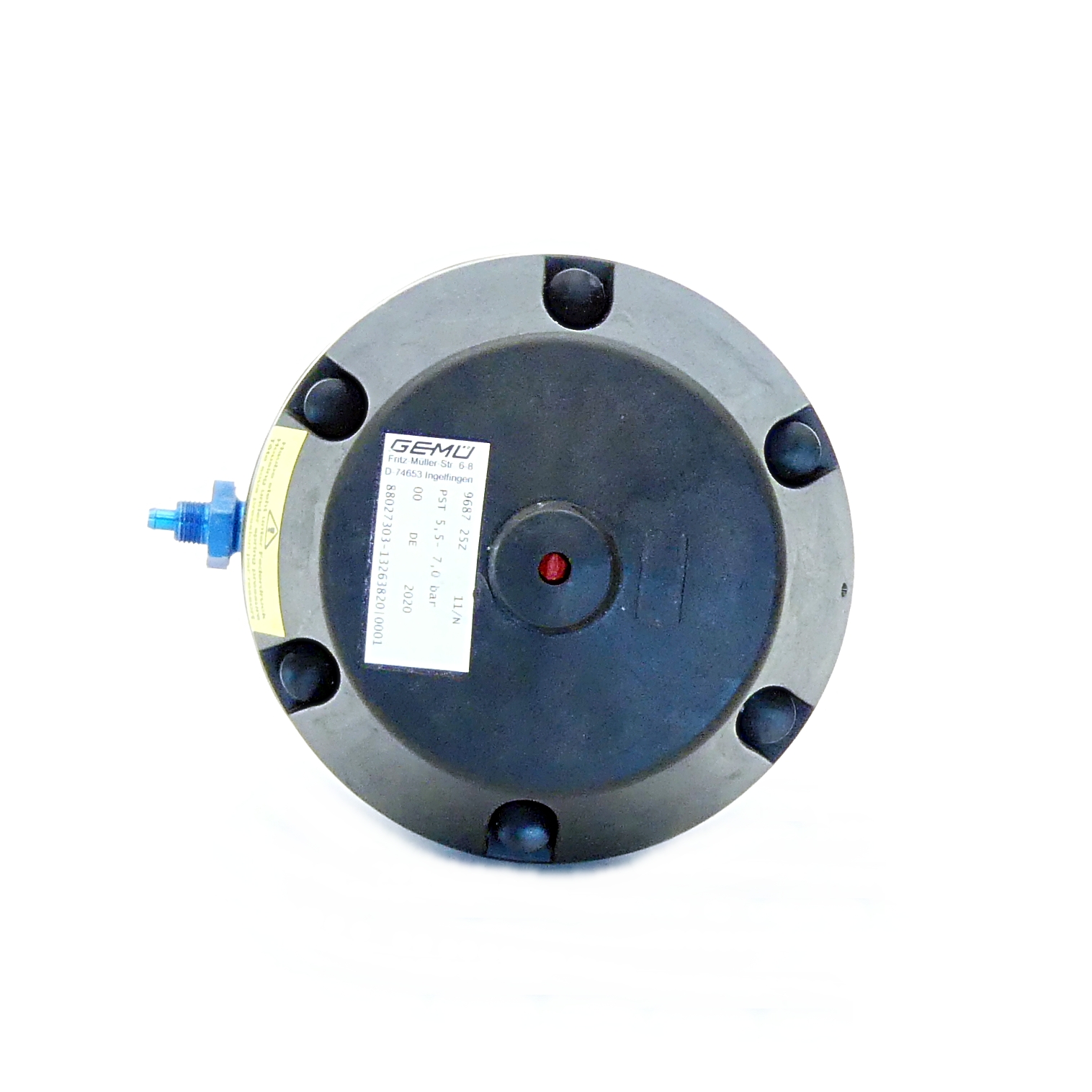 Pneumatic actuator for GEMÜ 687