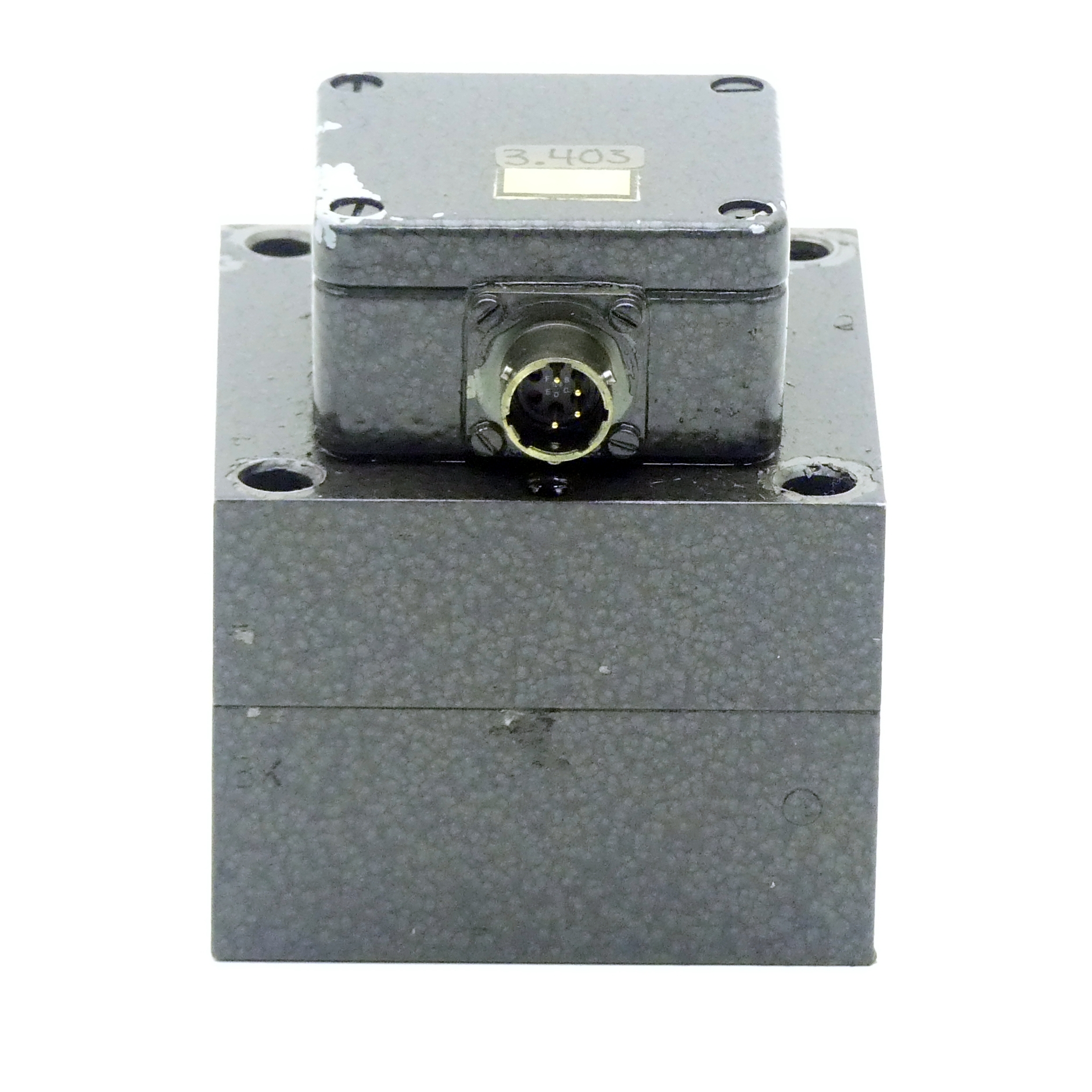 Gear flow meter
