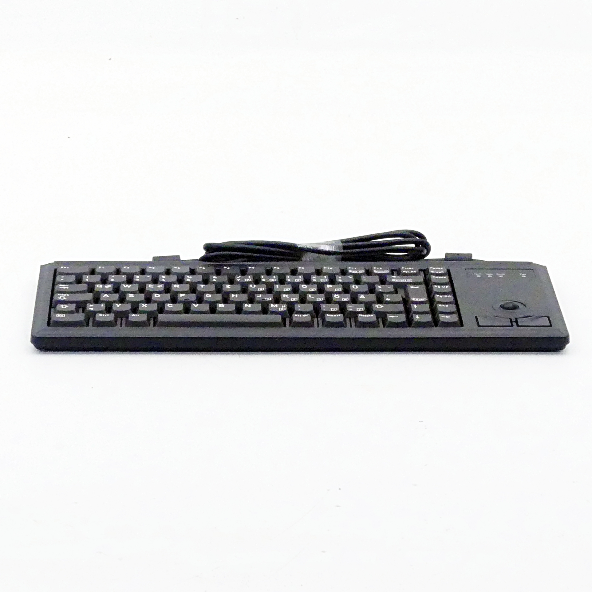 Compact Keyboard with integrated trackball