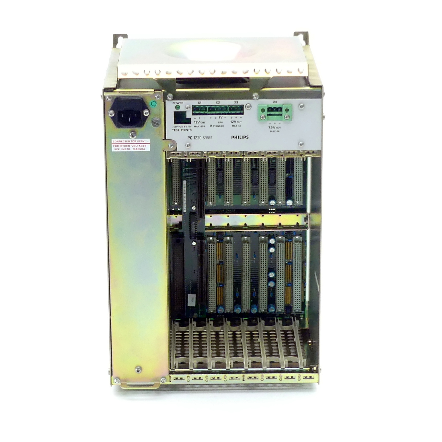 Subrack with power supply PG 1220 Series 