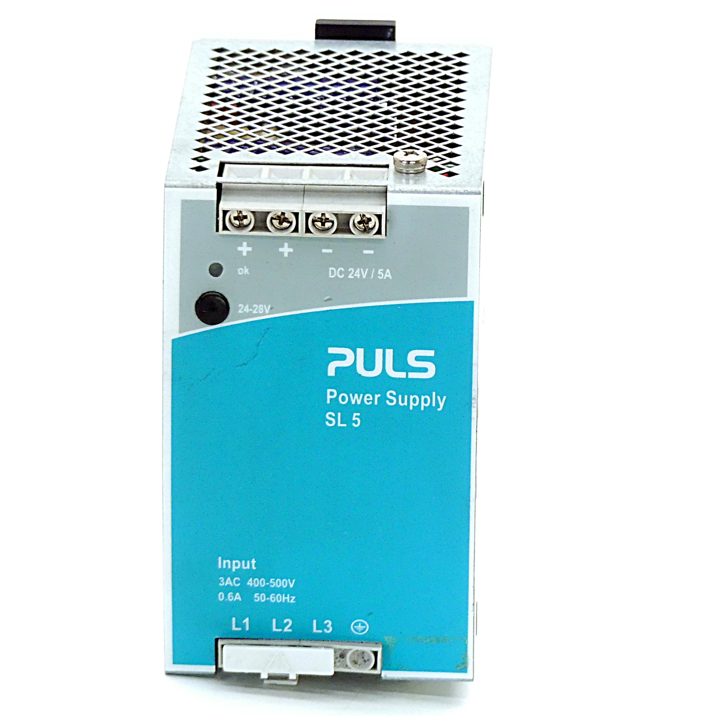 DIN rail power supplies for 3-phase systems  